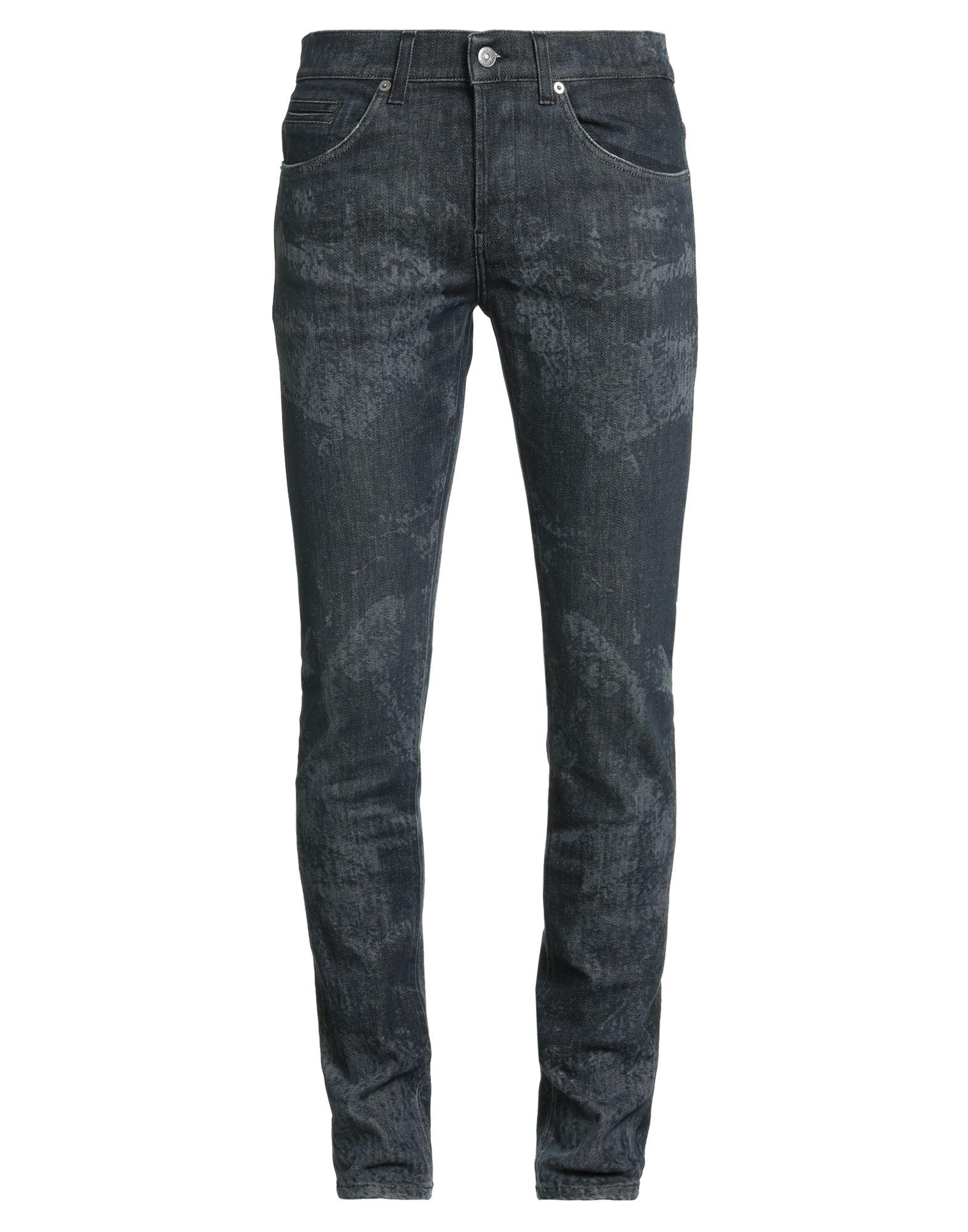 Dondup Jeans Yoox Dondup Jeans Cotton, Elastane In Blue For