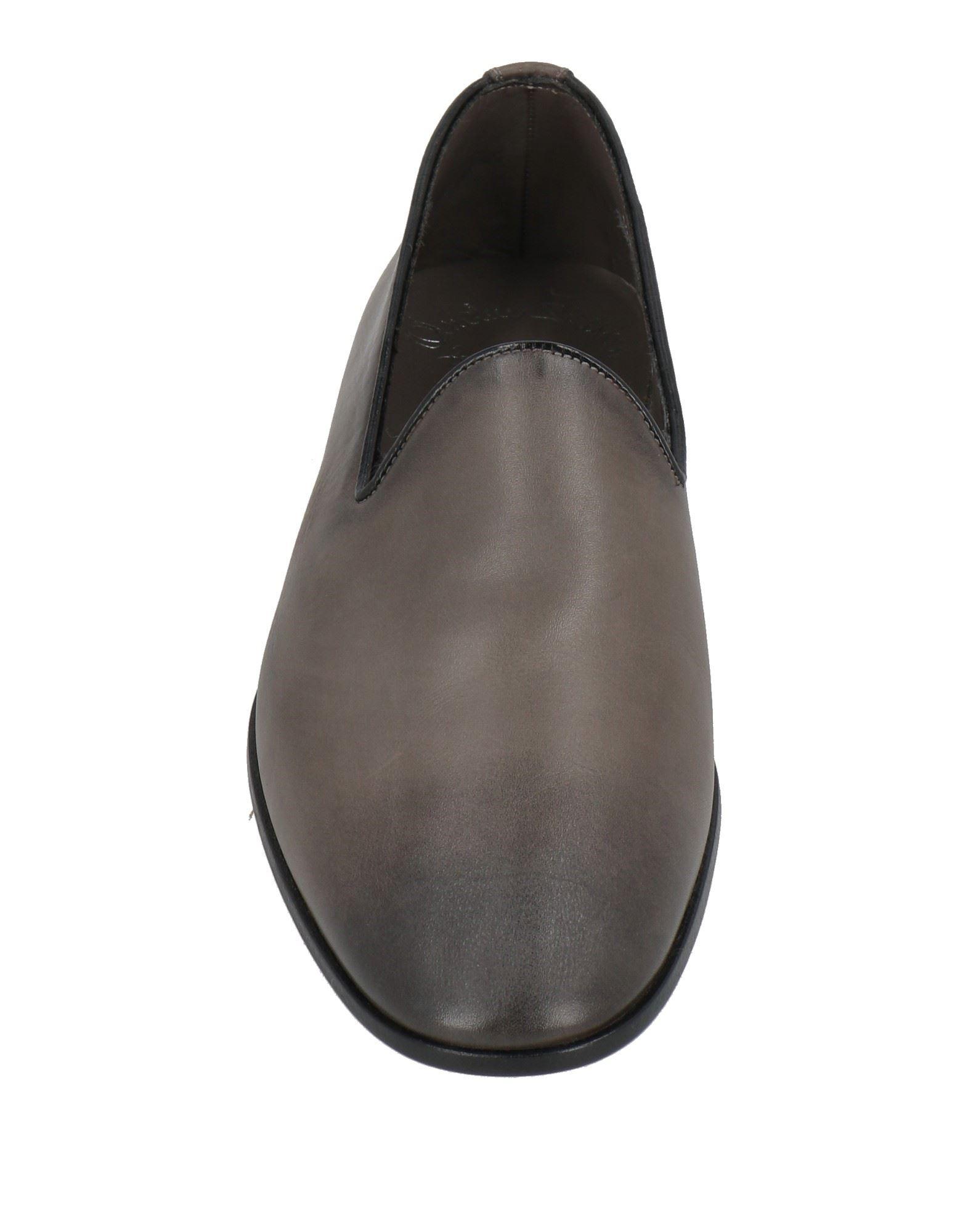 Santoni Loafer in Gray for Men | Lyst