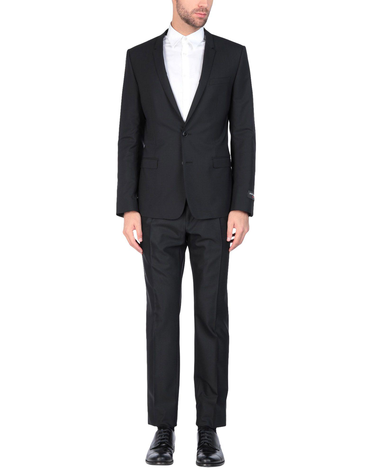 Dolce & Gabbana Suit in Black for Men - Lyst