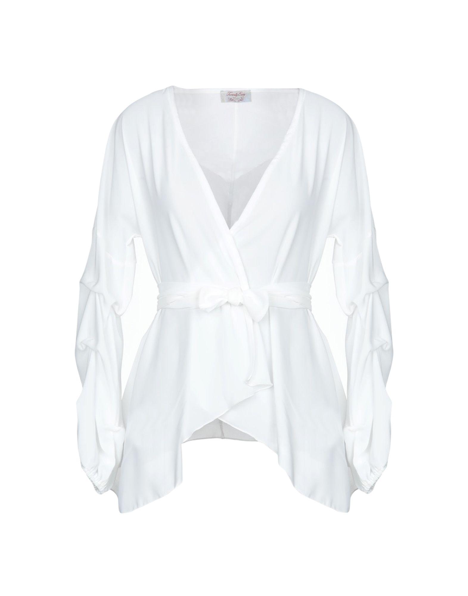 Twenty Easy By Kaos Synthetic Shirt in White - Lyst