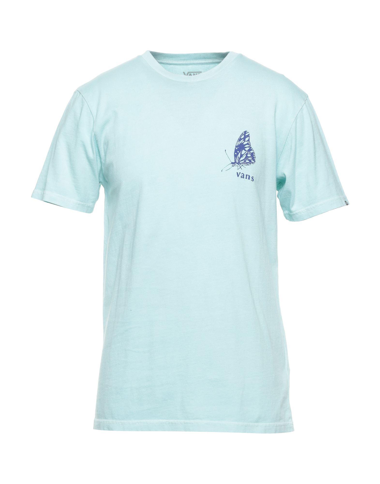 Vans Cotton T-shirt in Turquoise (Blue 