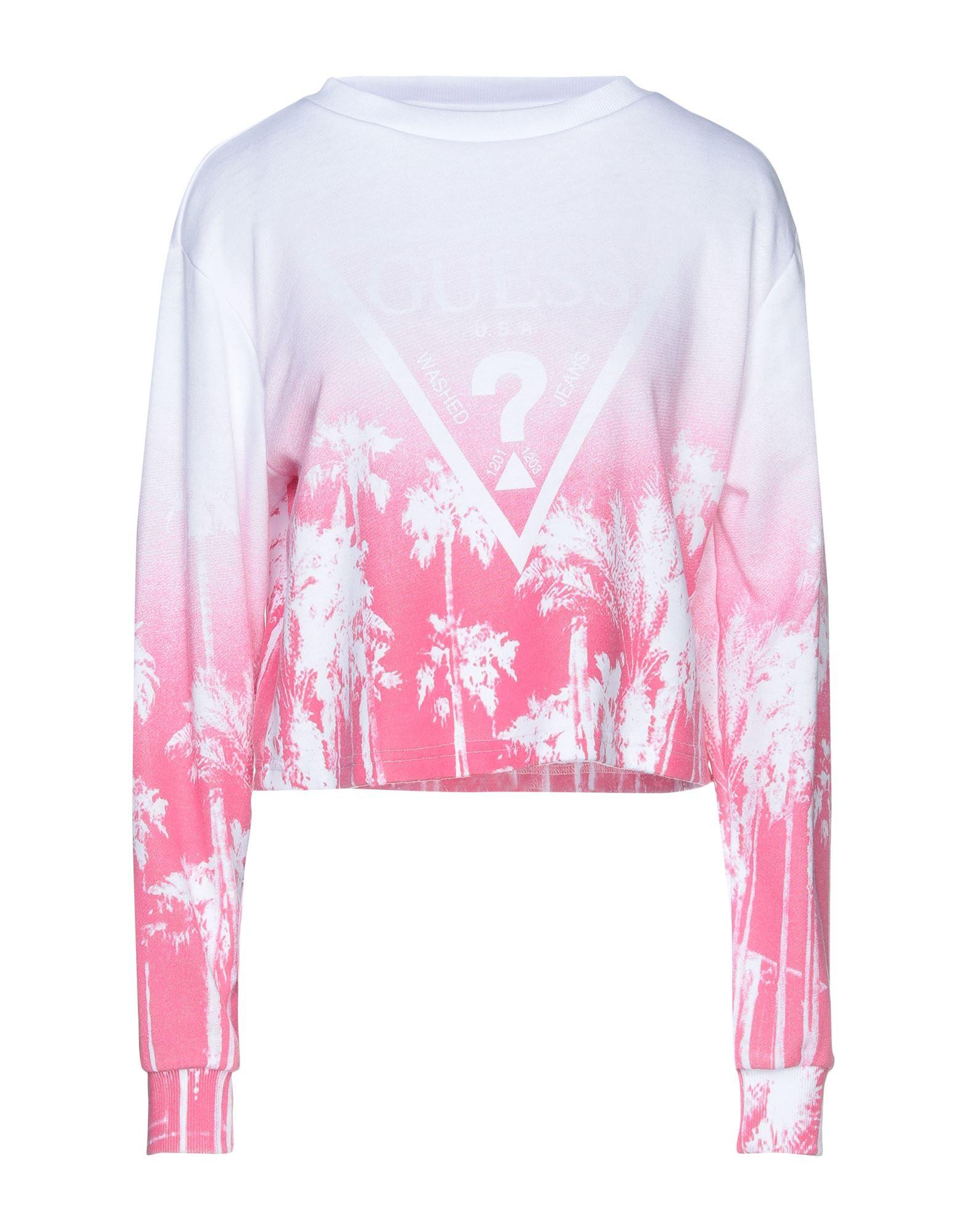 pink guess sweatshirt