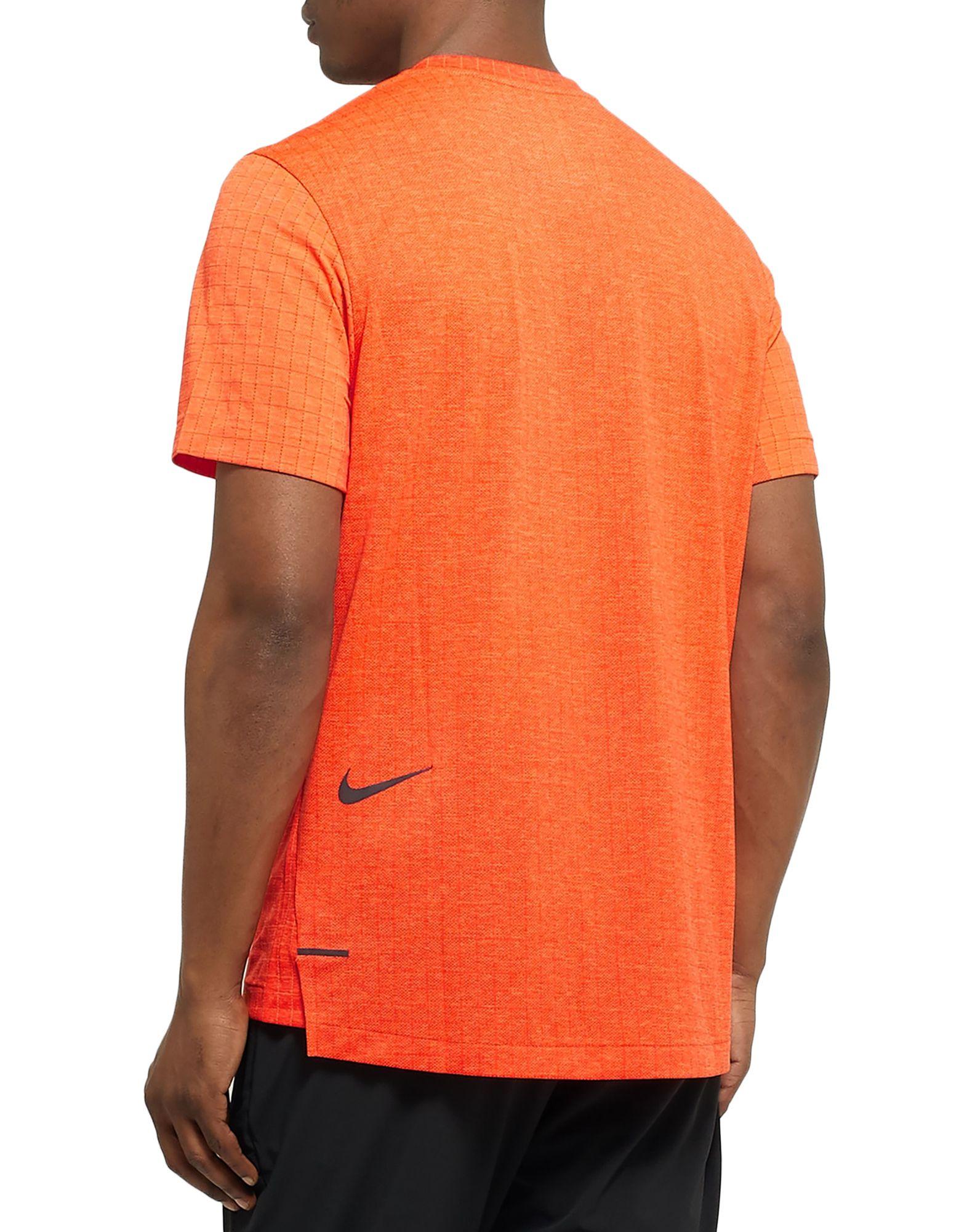 mens nike orange t shirt