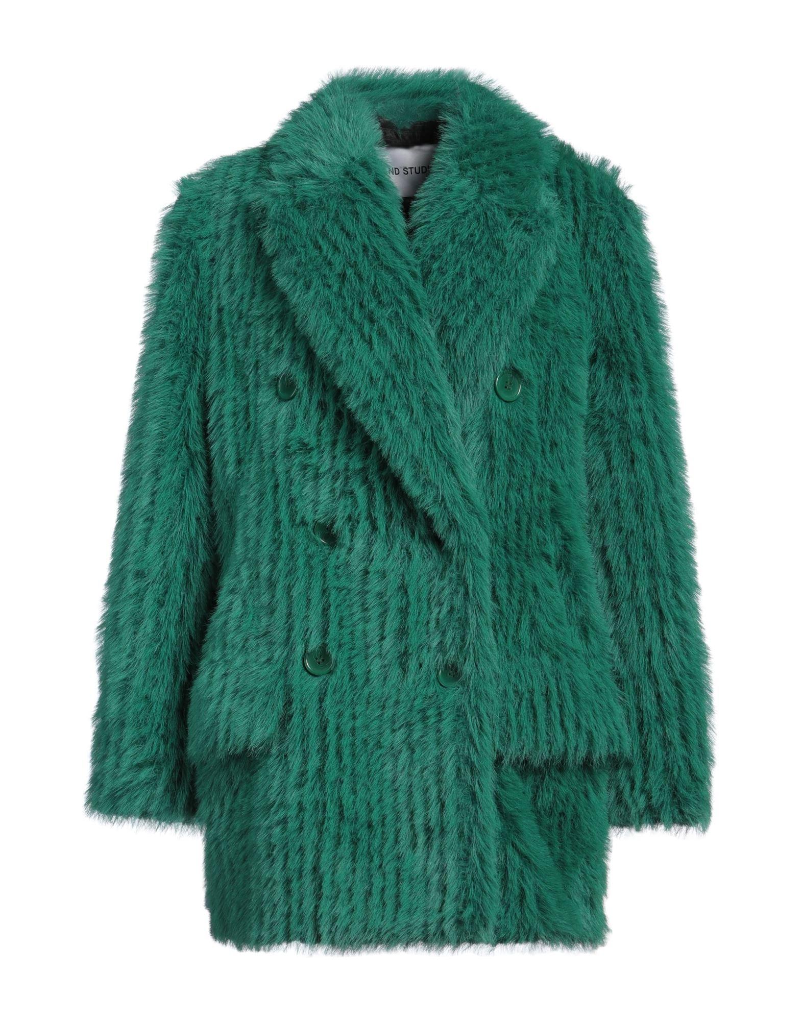 Manteau fourrure vert emeraude sale