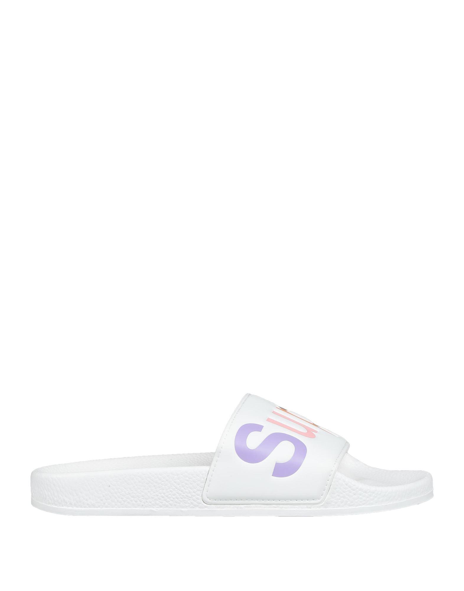 Superga Rubber Sandals in White - Lyst