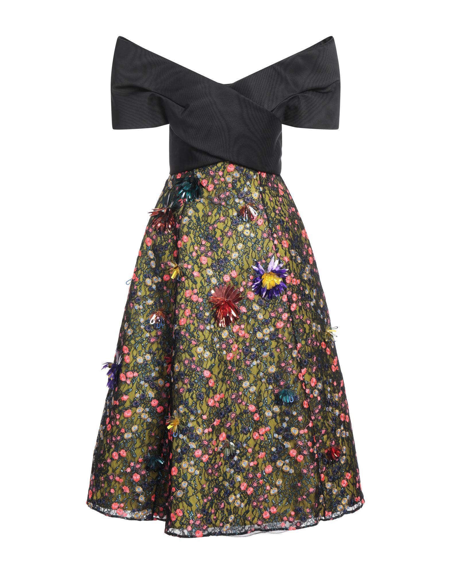 delpozo-Black-Midi-Dress-Silk- 