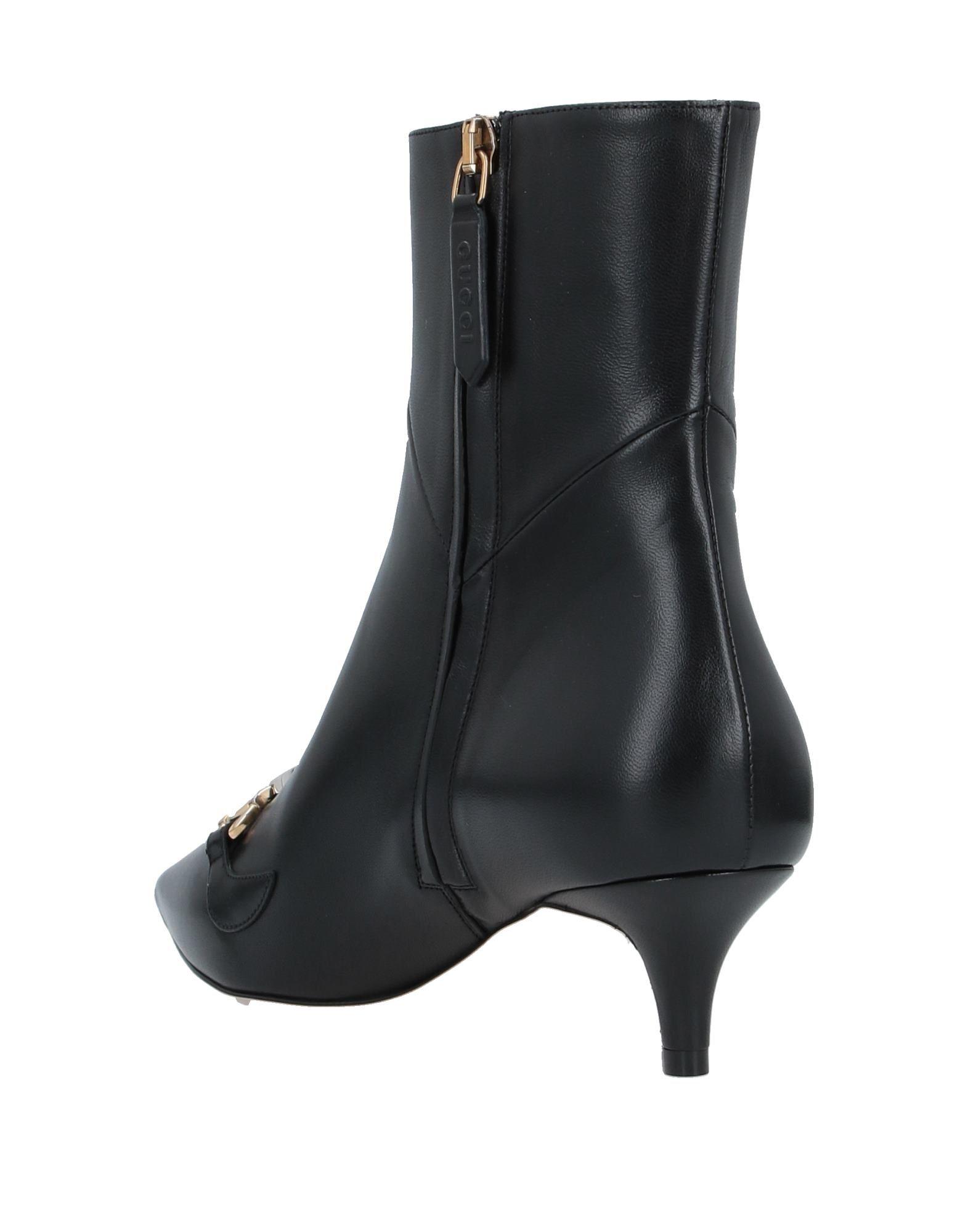 gucci zumi leather ankle boot