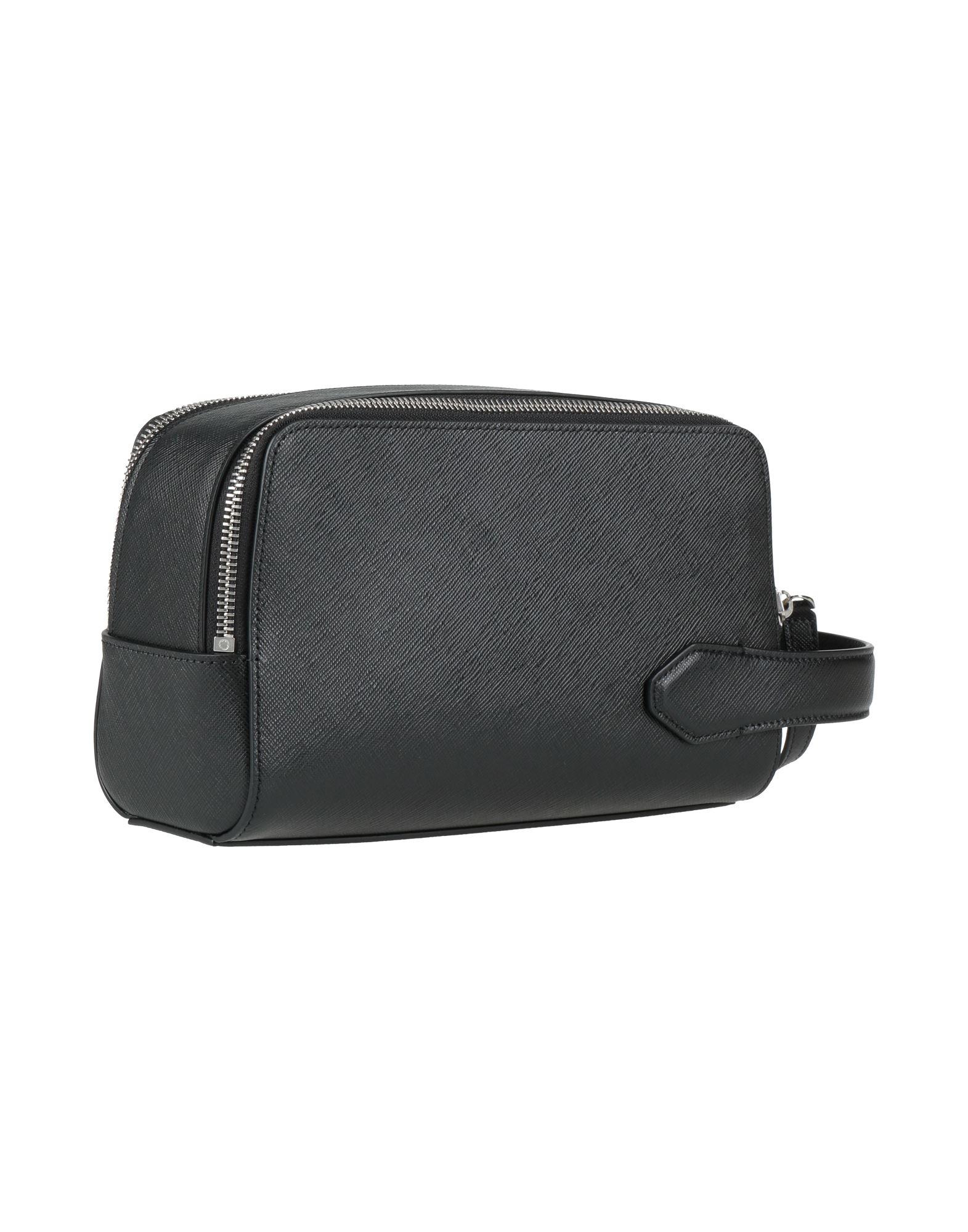 Montblanc Clutch Yoox Montblanc Beauty Case In Black For Men Lyst UK