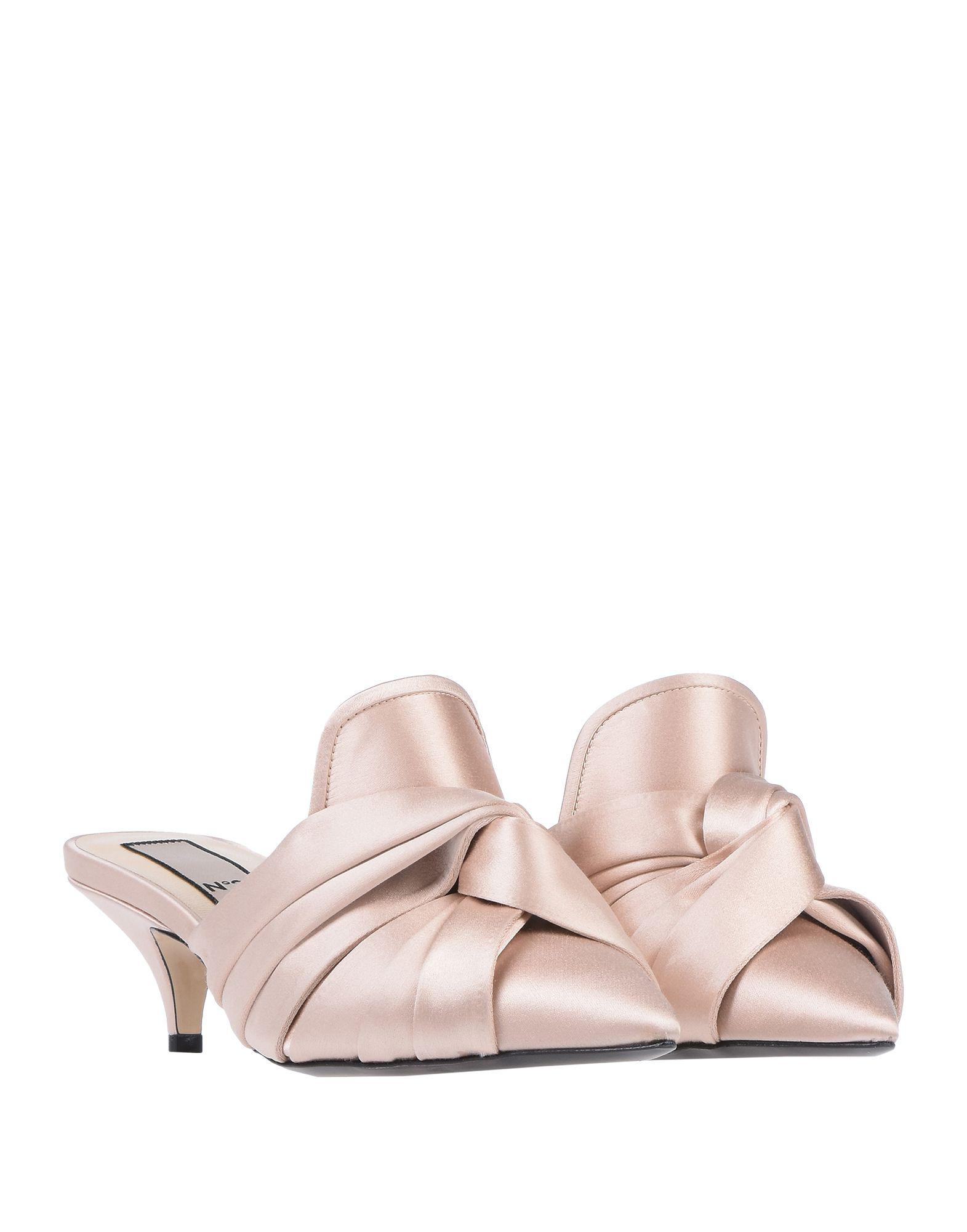 pink strappy mules