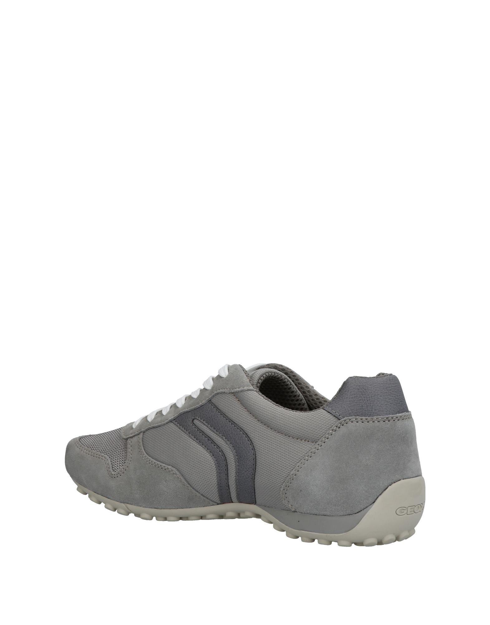 Geox Leather Low-tops & Sneakers in Lead (Gray) for Men - Save 38% - Lyst