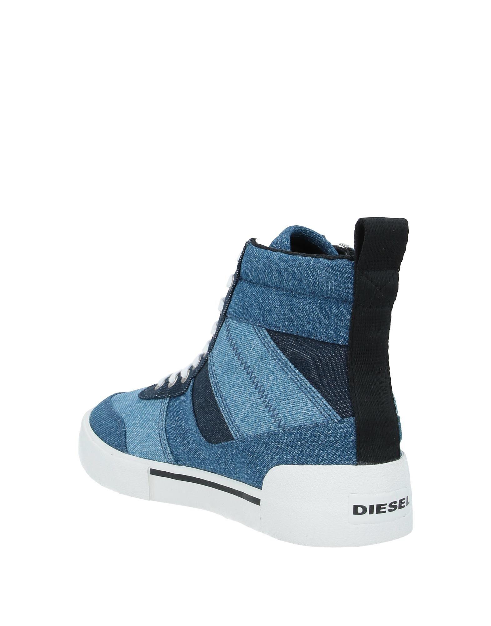 diesel denim trainers