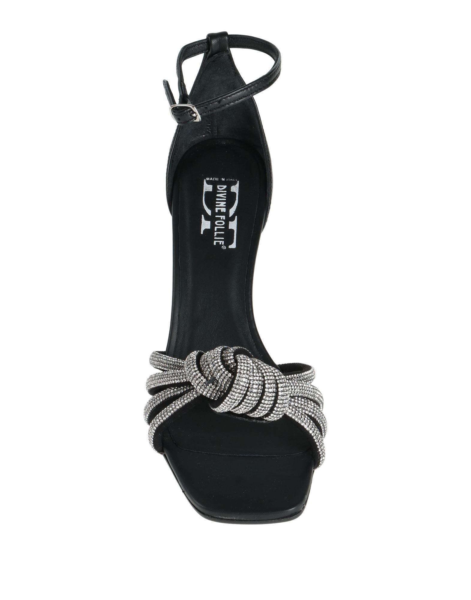 Divine Follie Sandals in Black | Lyst