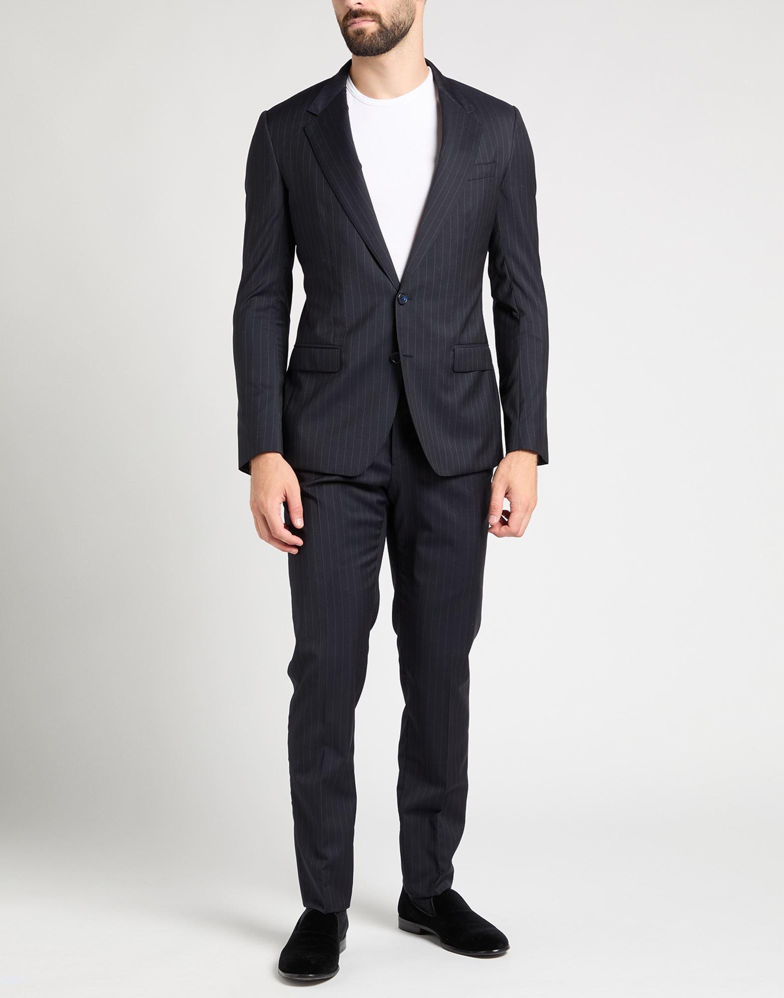 Dolce Gabbana Suit Virgin Wool in Black for Men Lyst