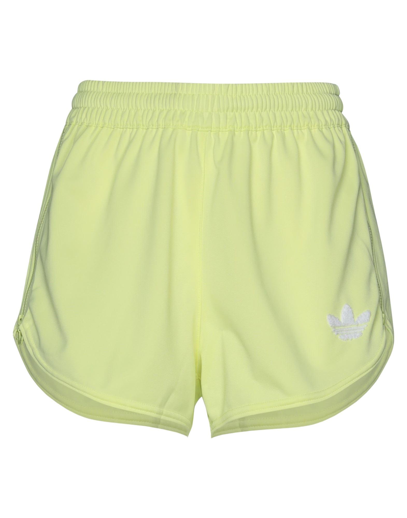 adidas shorts women yellow
