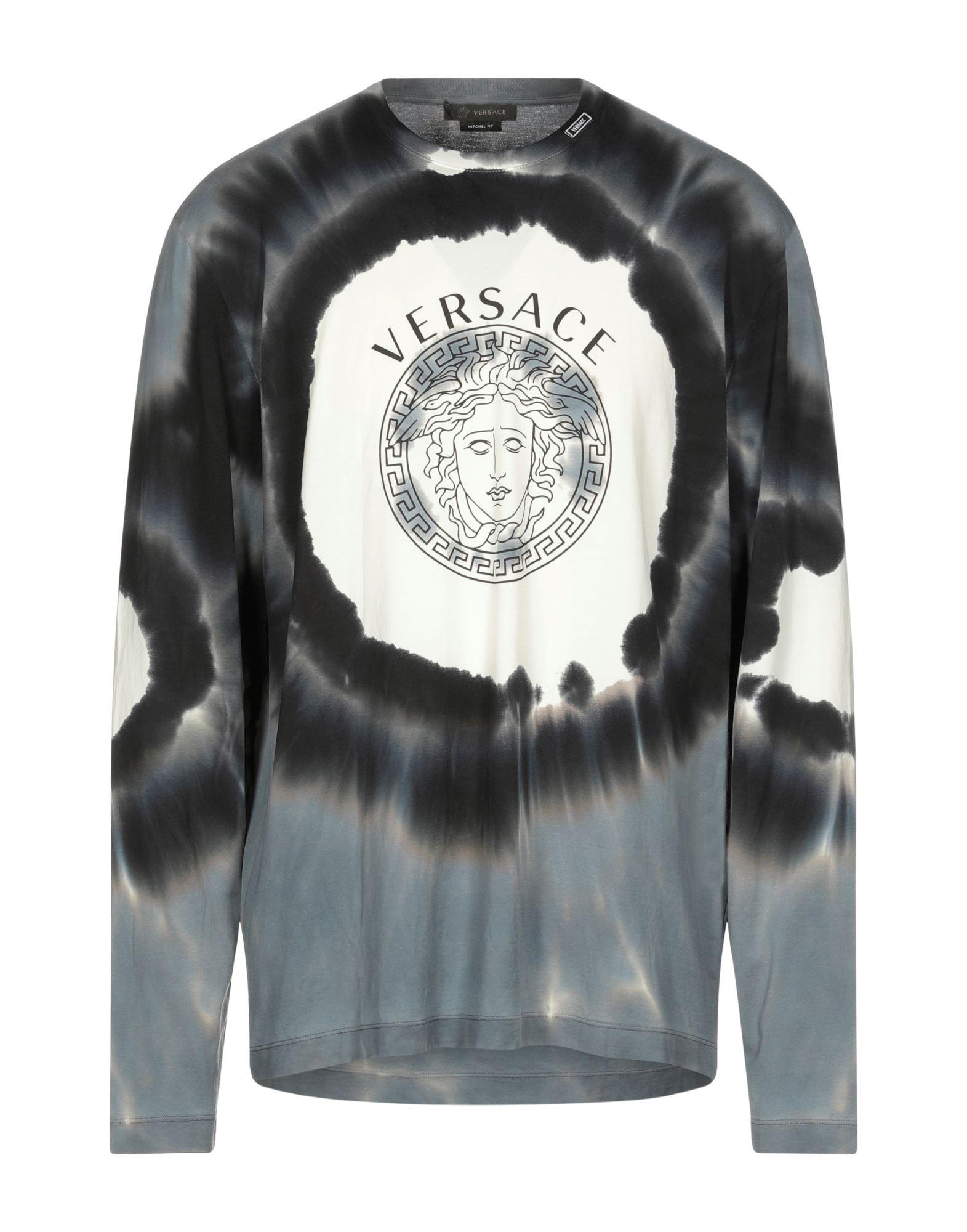 Versace T-shirt in Grey (Gray) for Men 
