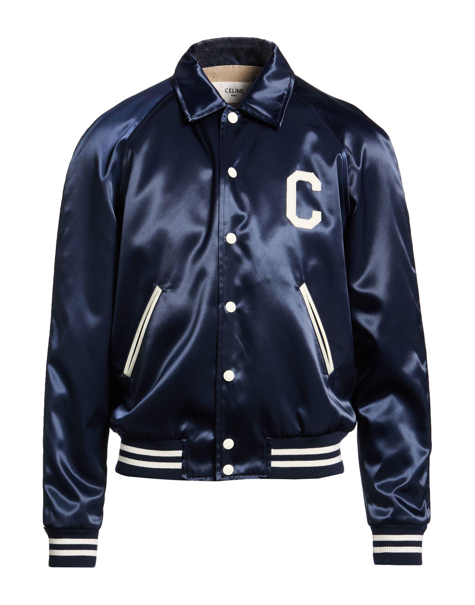 公式 オンライン販売 CELINE CALFSKIN VARSITY STYLE JACKET 