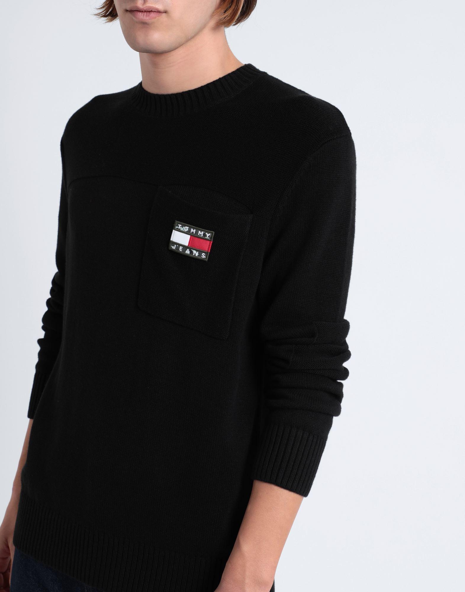 black hilfiger jumper