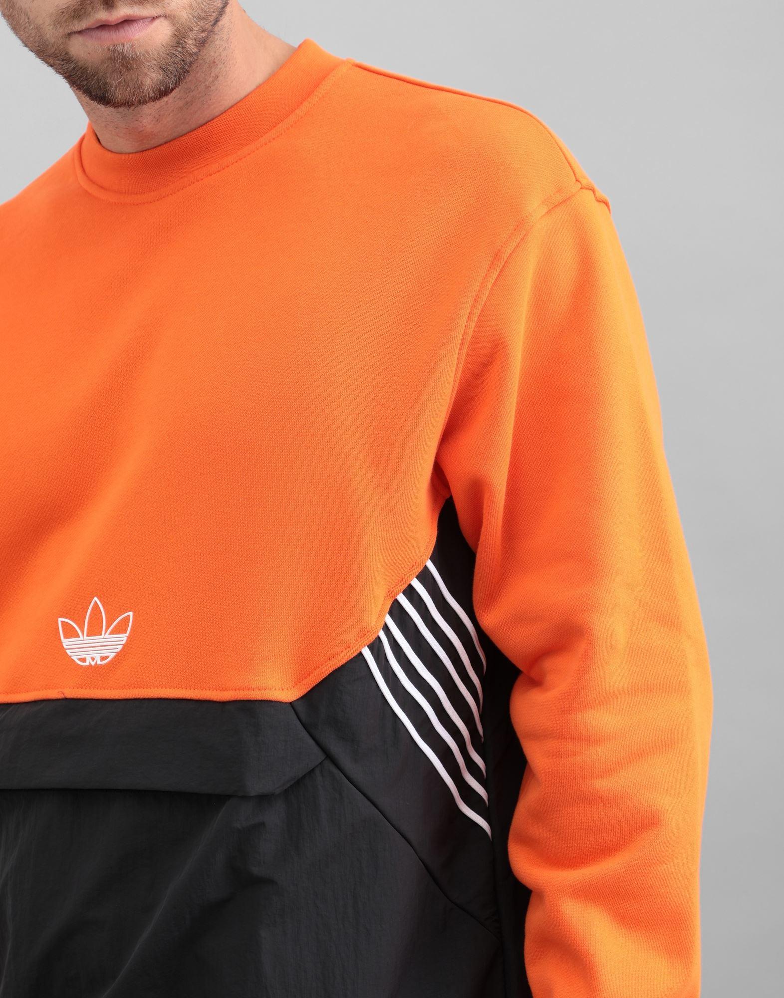 Sudadera adidas Originals de Polar de color Naranja para hombre | Lyst