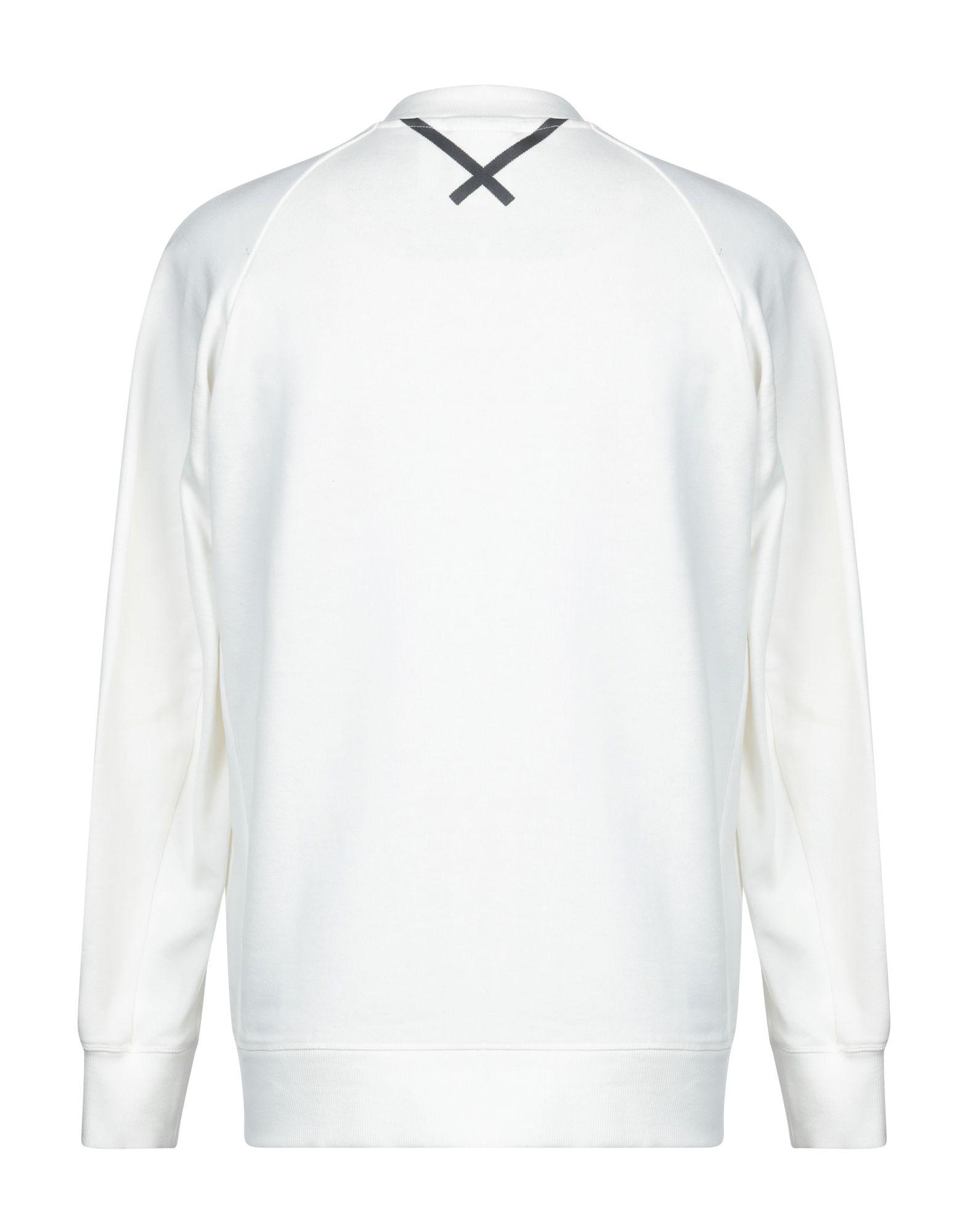 adidas Originals Cotton Sweatshirt in White for Men - Lyst
