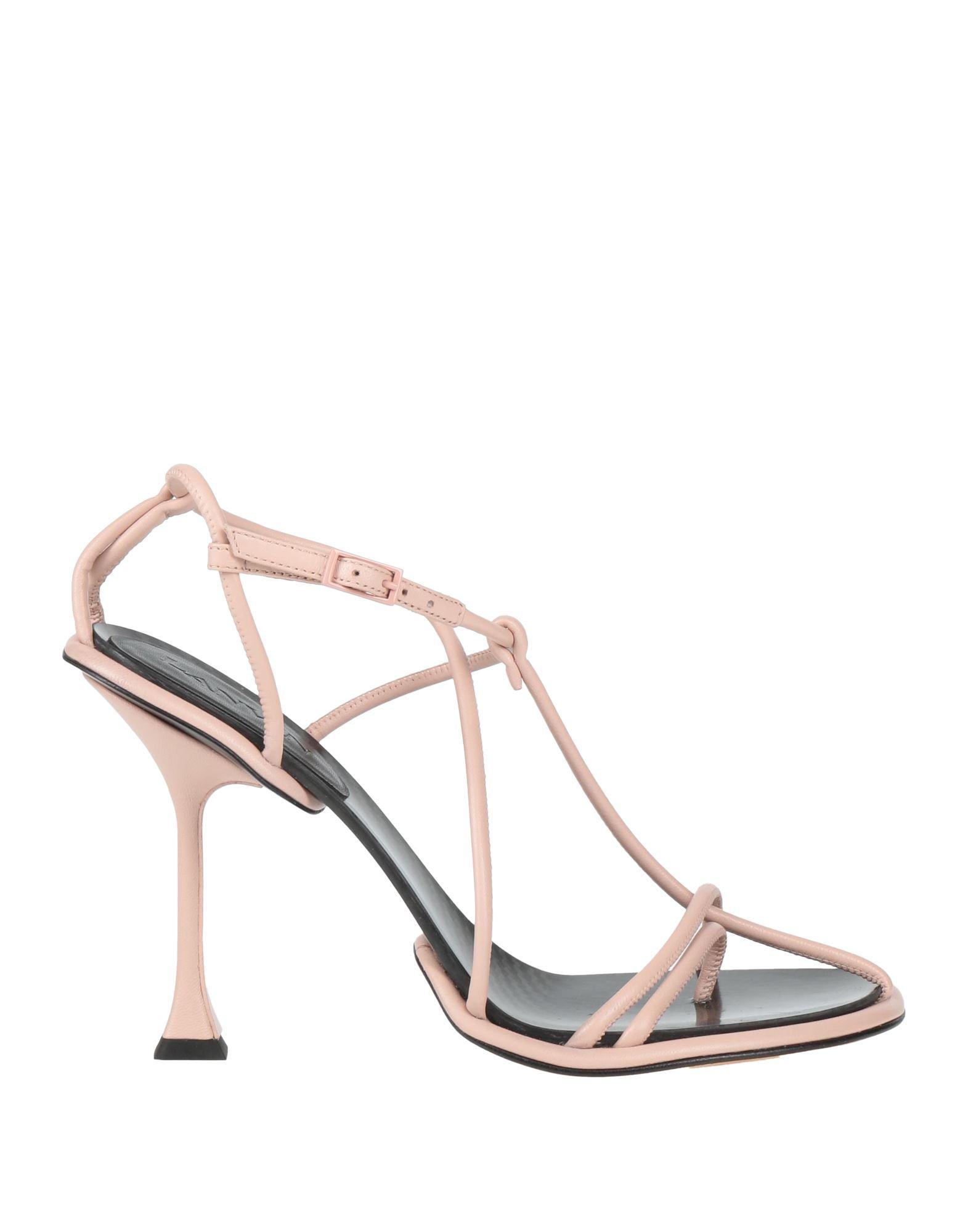 サンダル・ミュール LANVIN 'Talon swing' sandals Lanvin Swing Melodie 45 Leather Sandal in Black | Lyst