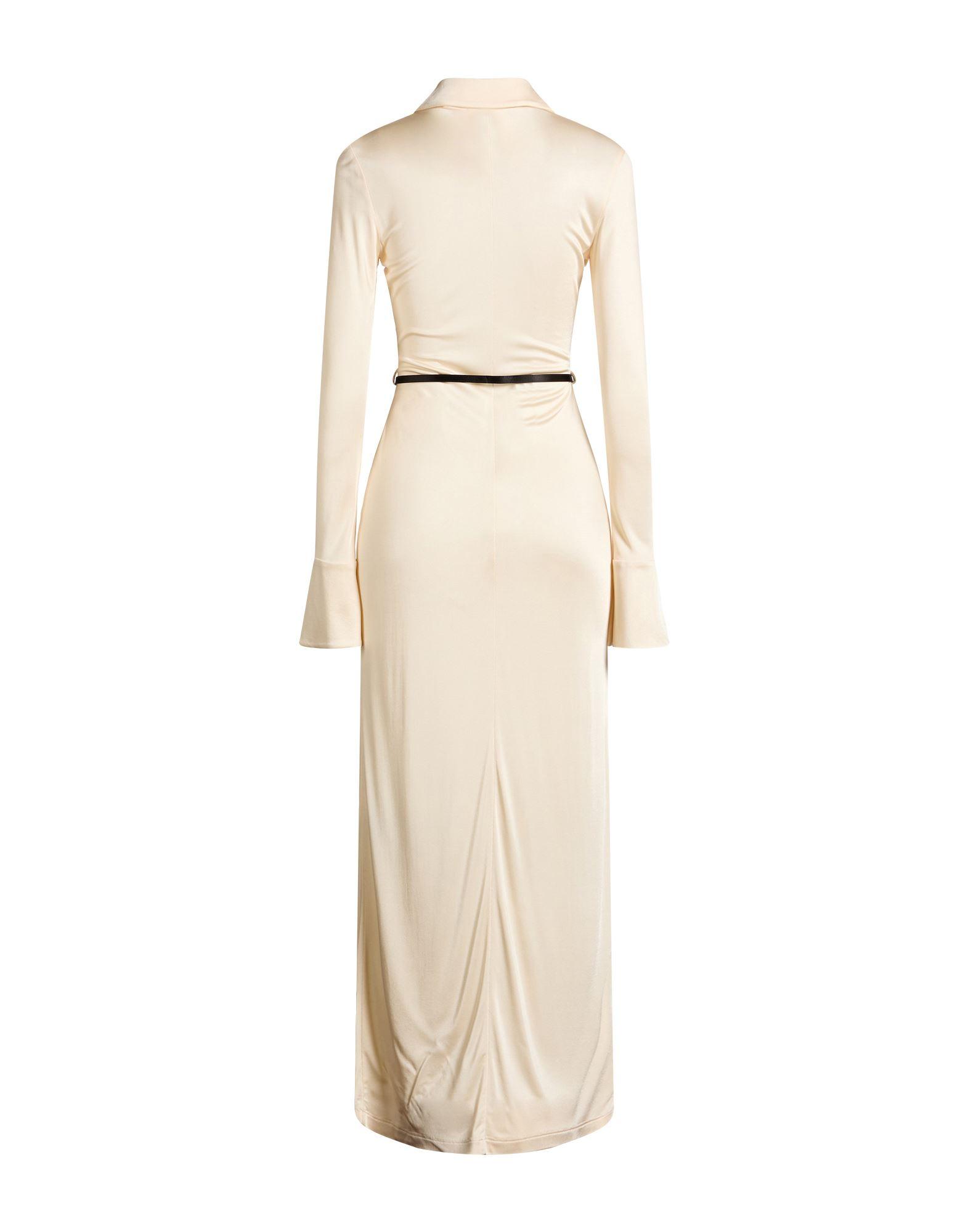 chinese dress ladies Long Sleeve Dress W/ Chain