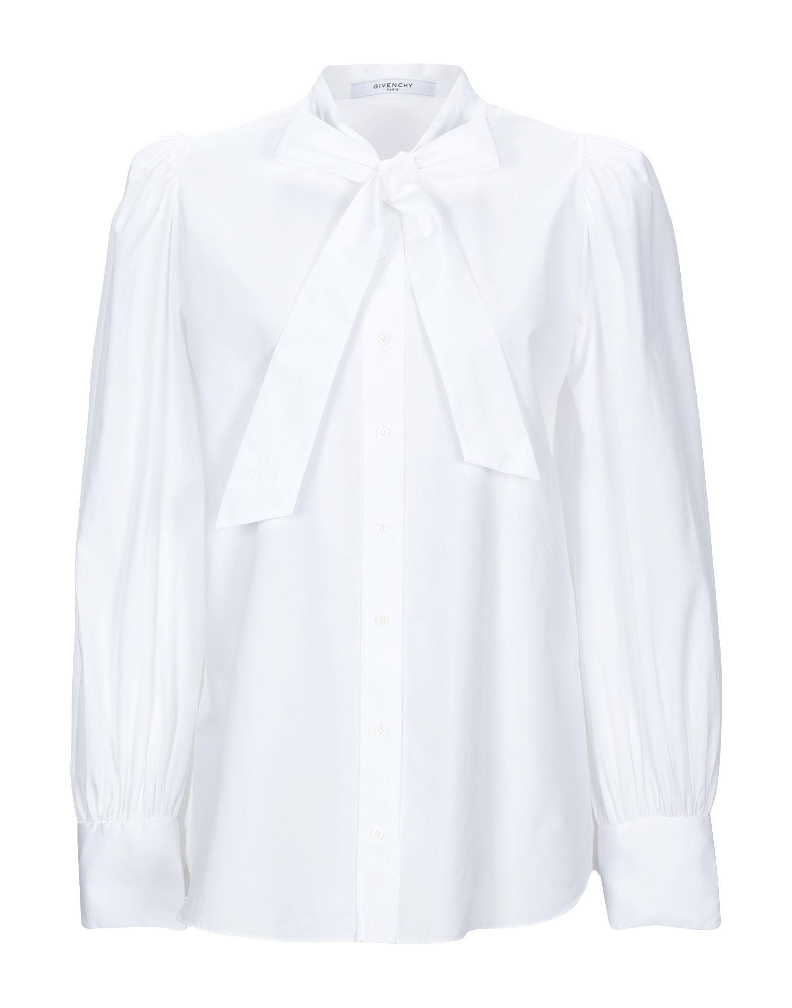 Givenchy Cotton Shirt in White - Lyst