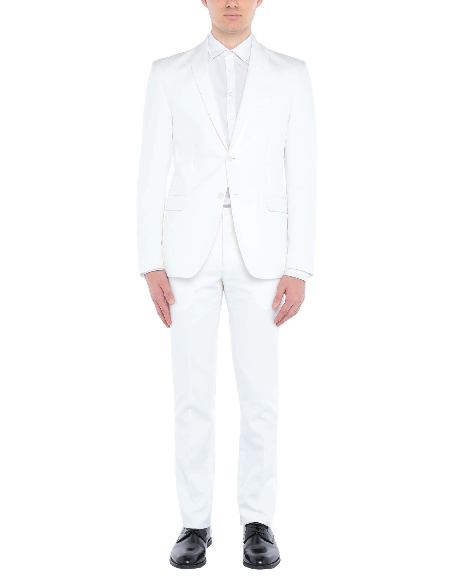Versace Suit in White for Men Lyst