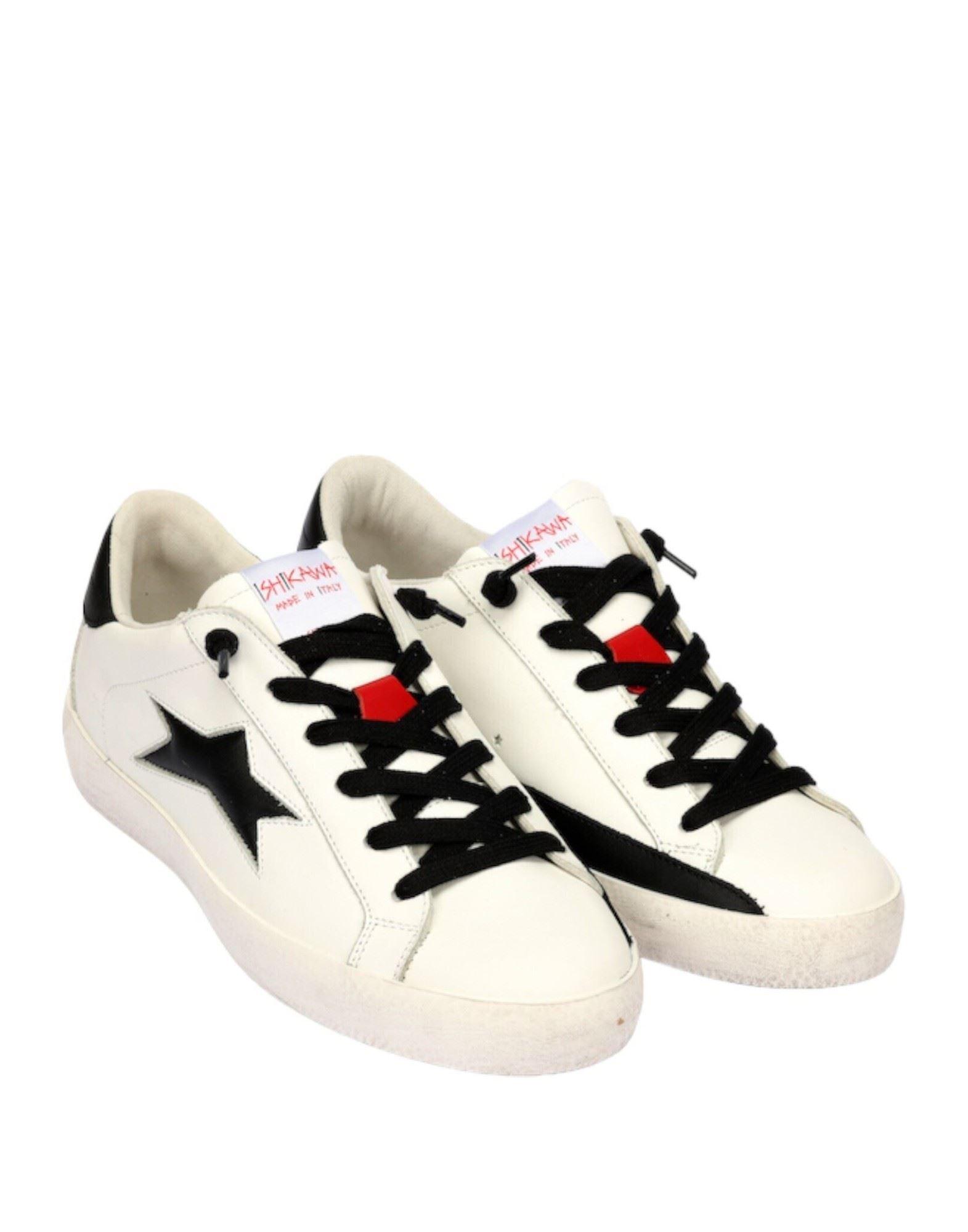 Ishikawa braided scarpe brillantinate