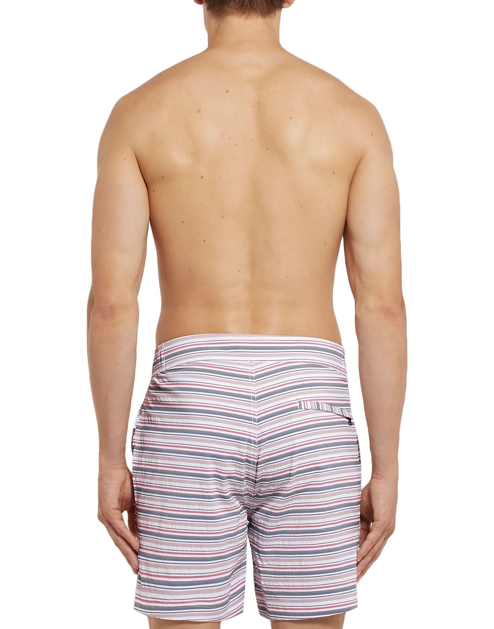 Onia Synthetic Swim Trunks in White for Men Lyst