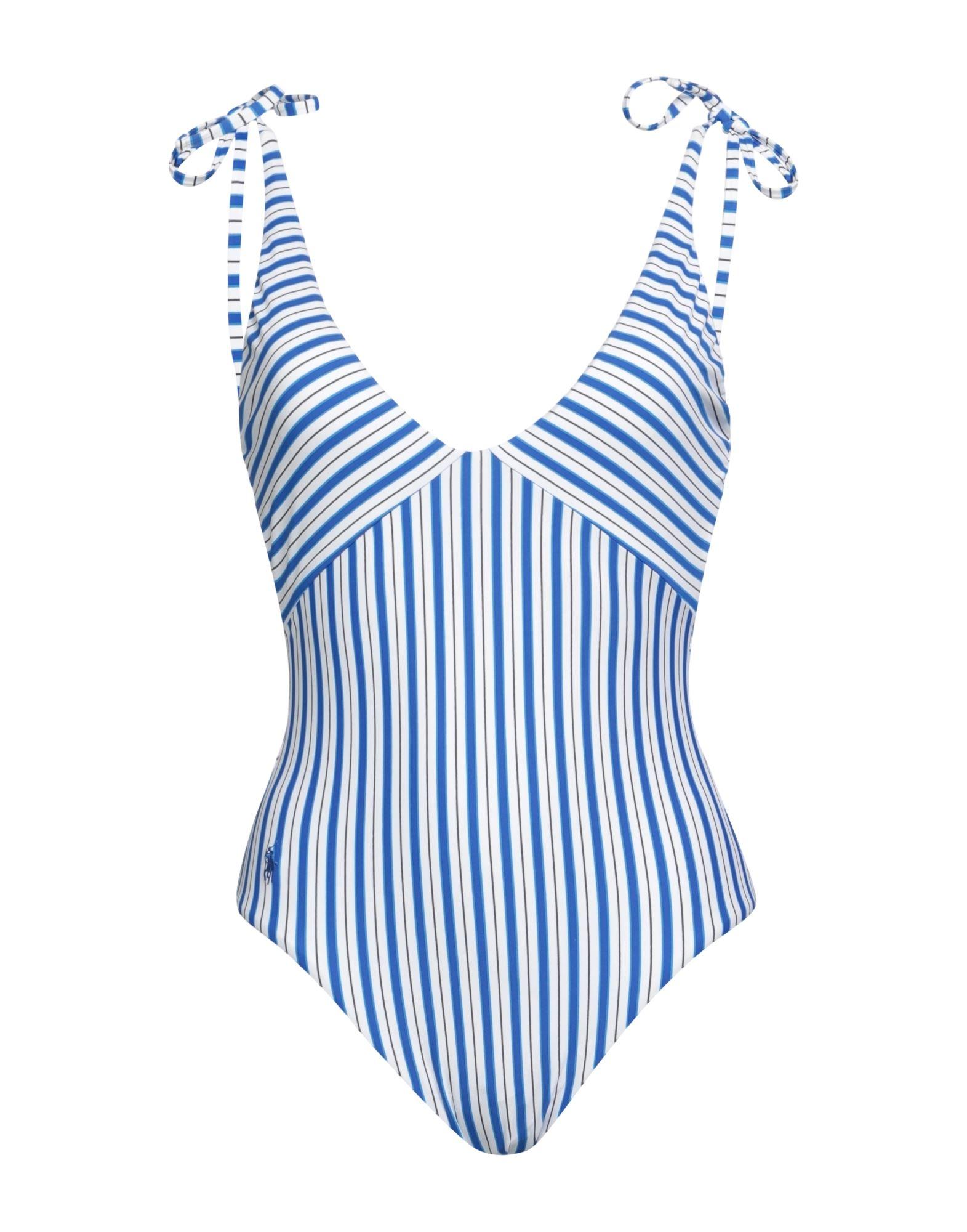 Polo Ralph Lauren One-piece Swimsuit in Blue | Lyst