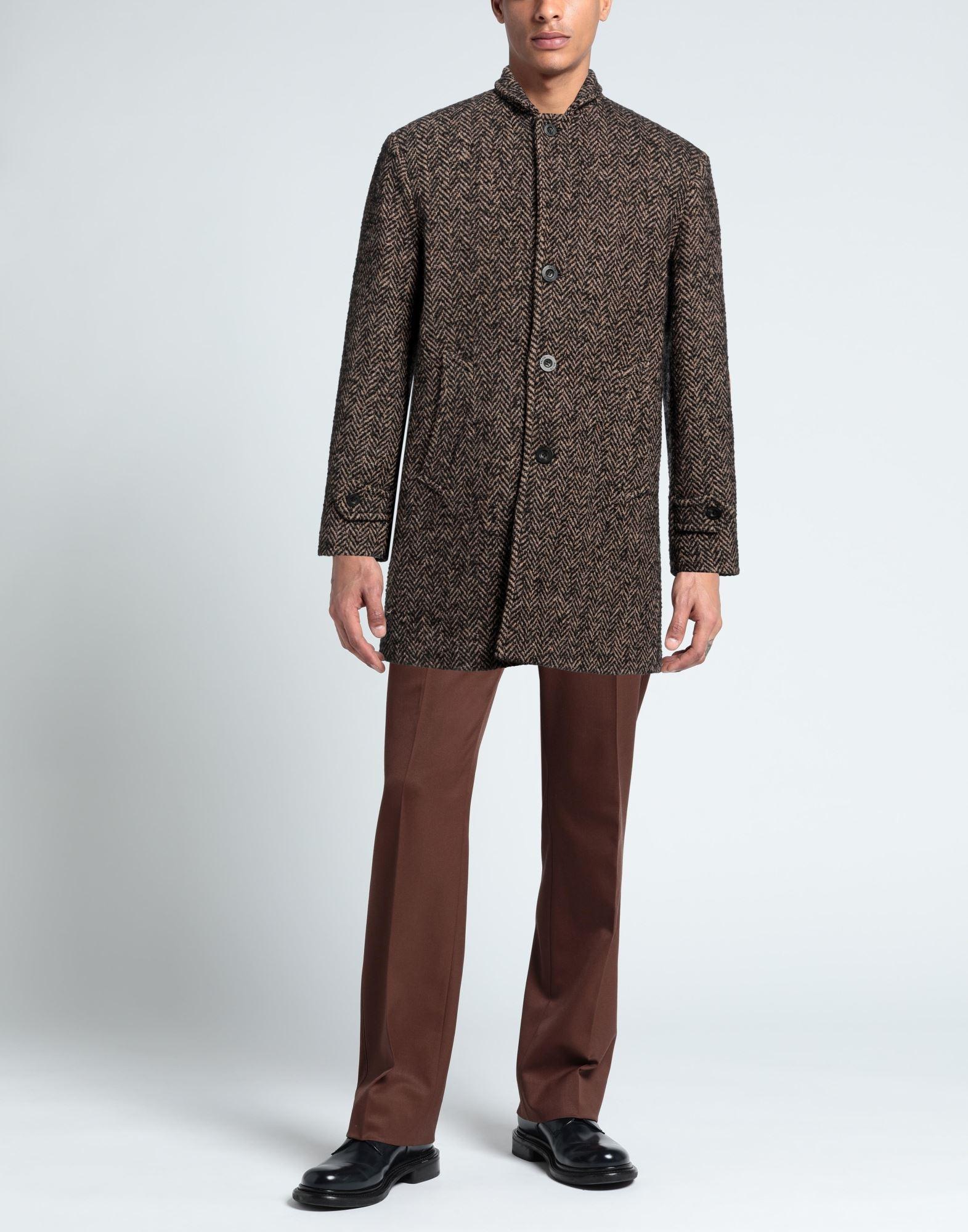Paltò Achille felted coat - Green