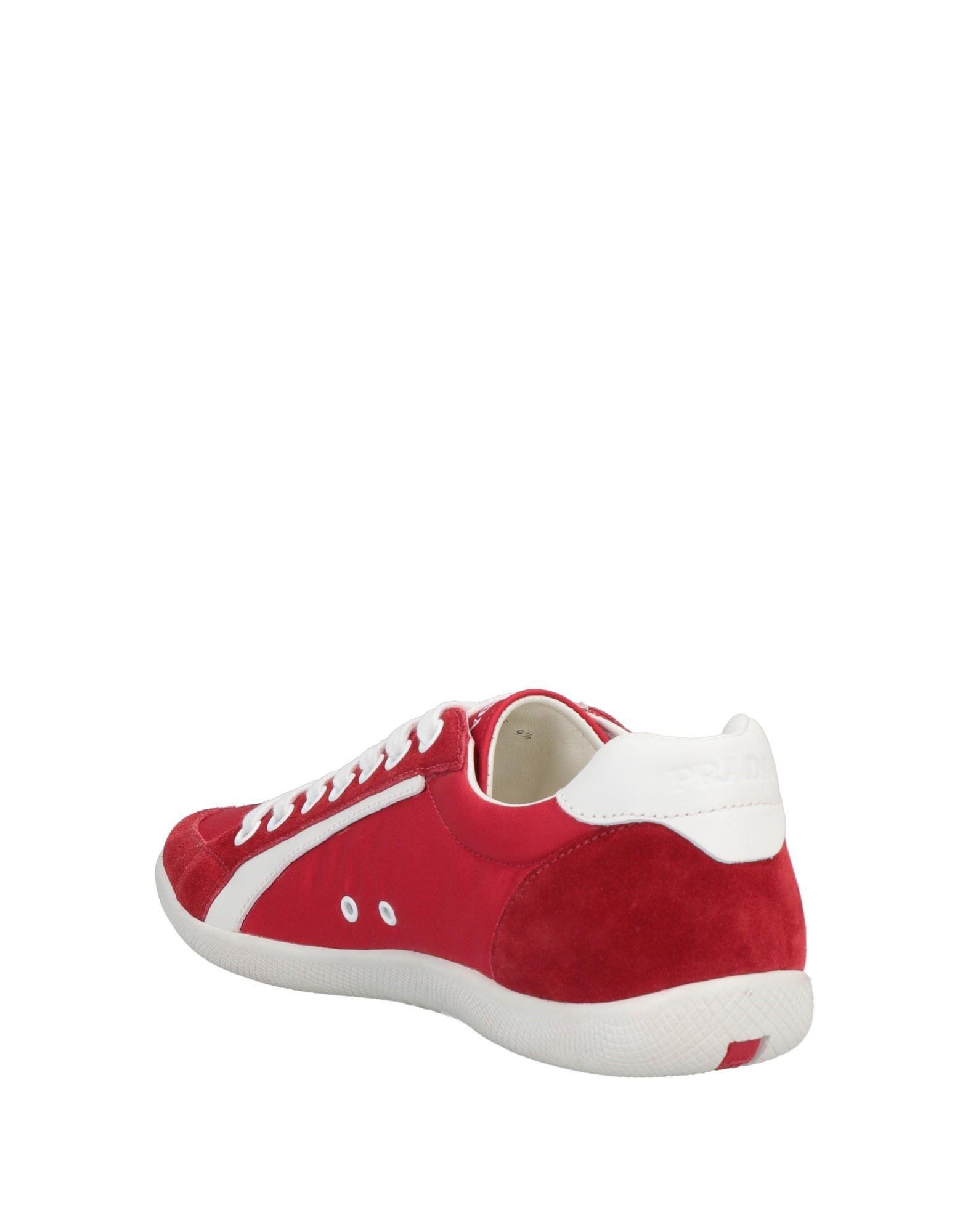 Prada Linea Rossa Sneakers in Red for Men | Lyst