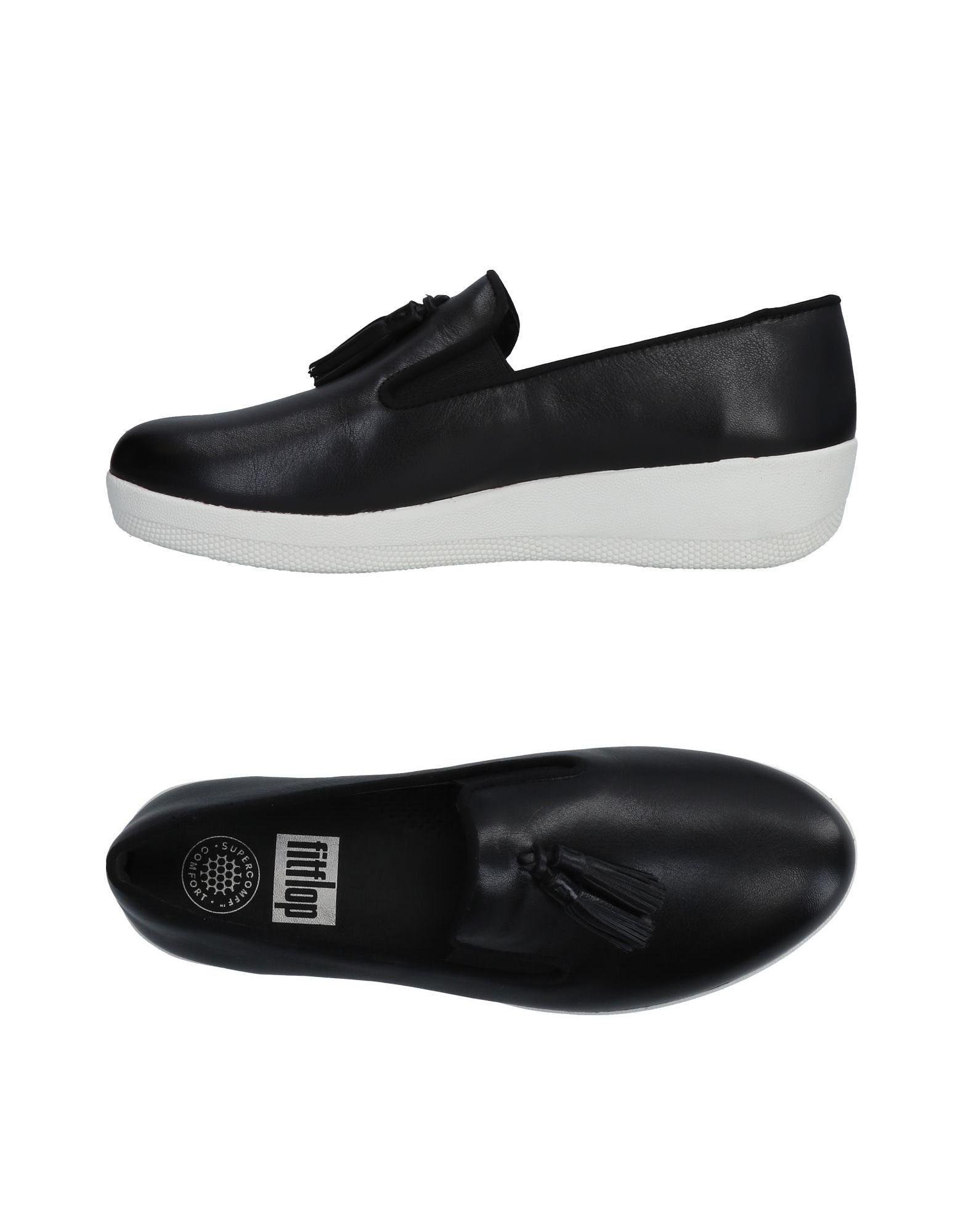 Fitflop Leather Loafer in Black - Save 62% - Lyst