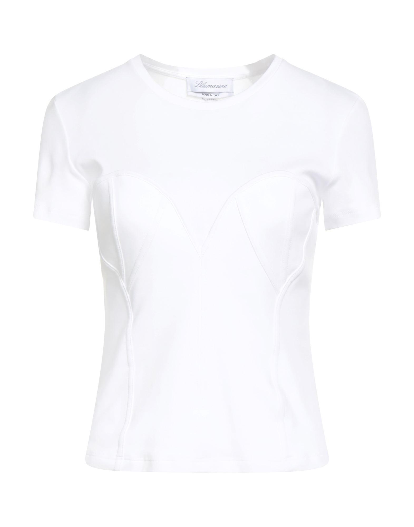 Tシャツ・カットソー Blumarine Blumarine T-shirts and Polos (A522T109A C1039) t_shirt_in_costina_con_logo_in