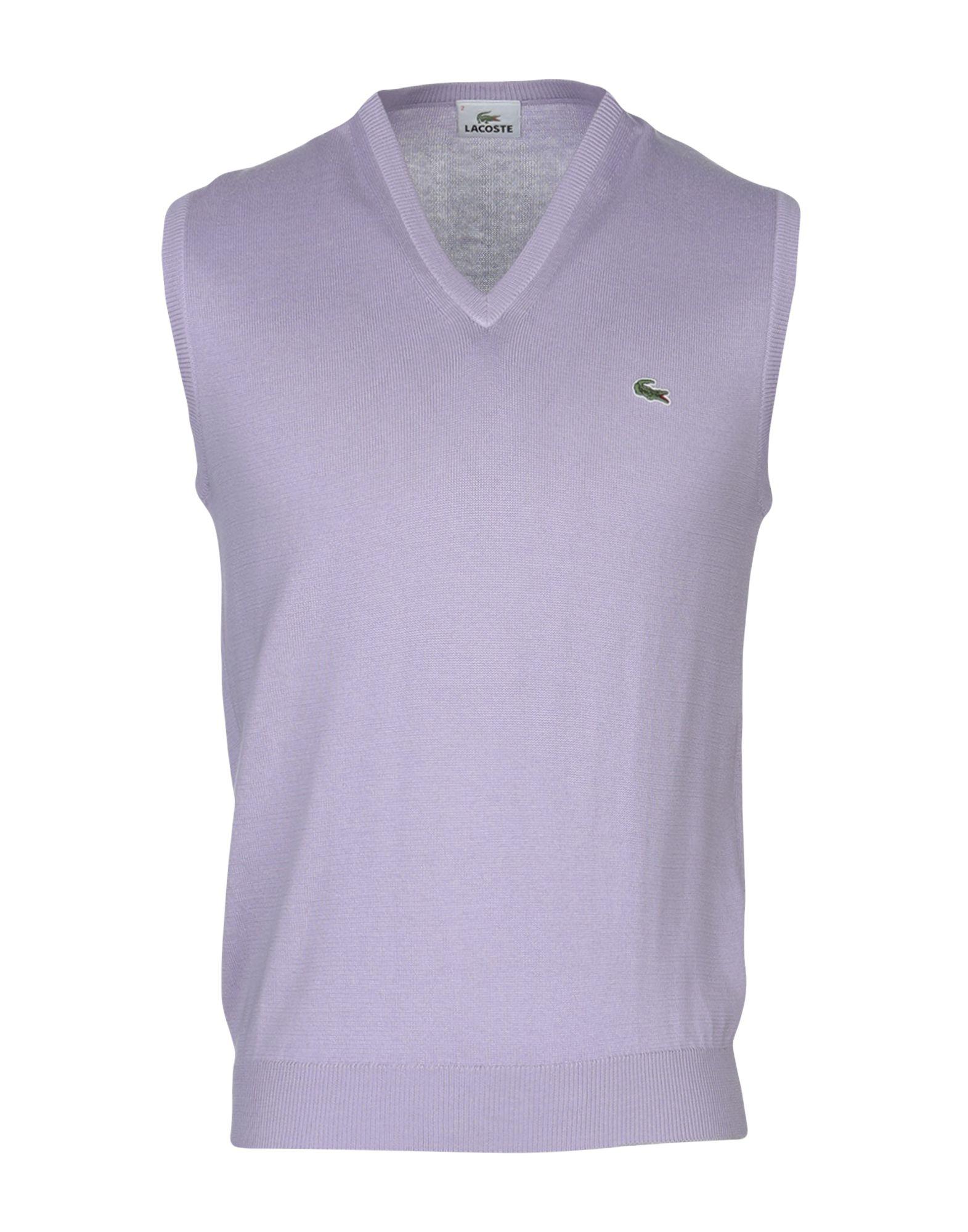 lacoste purple sweater