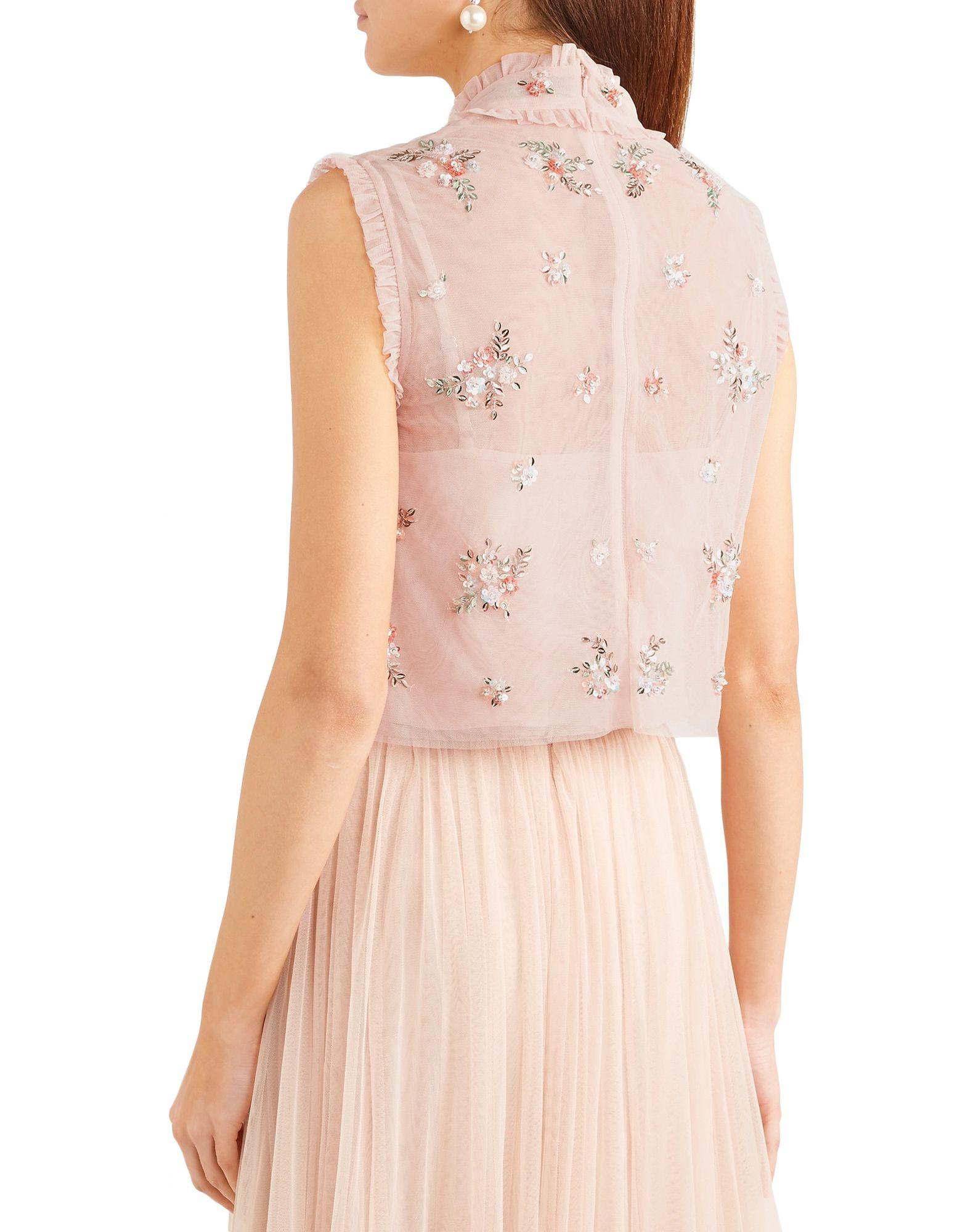 needle & thread rainbow ditsy embellished tulle gown
