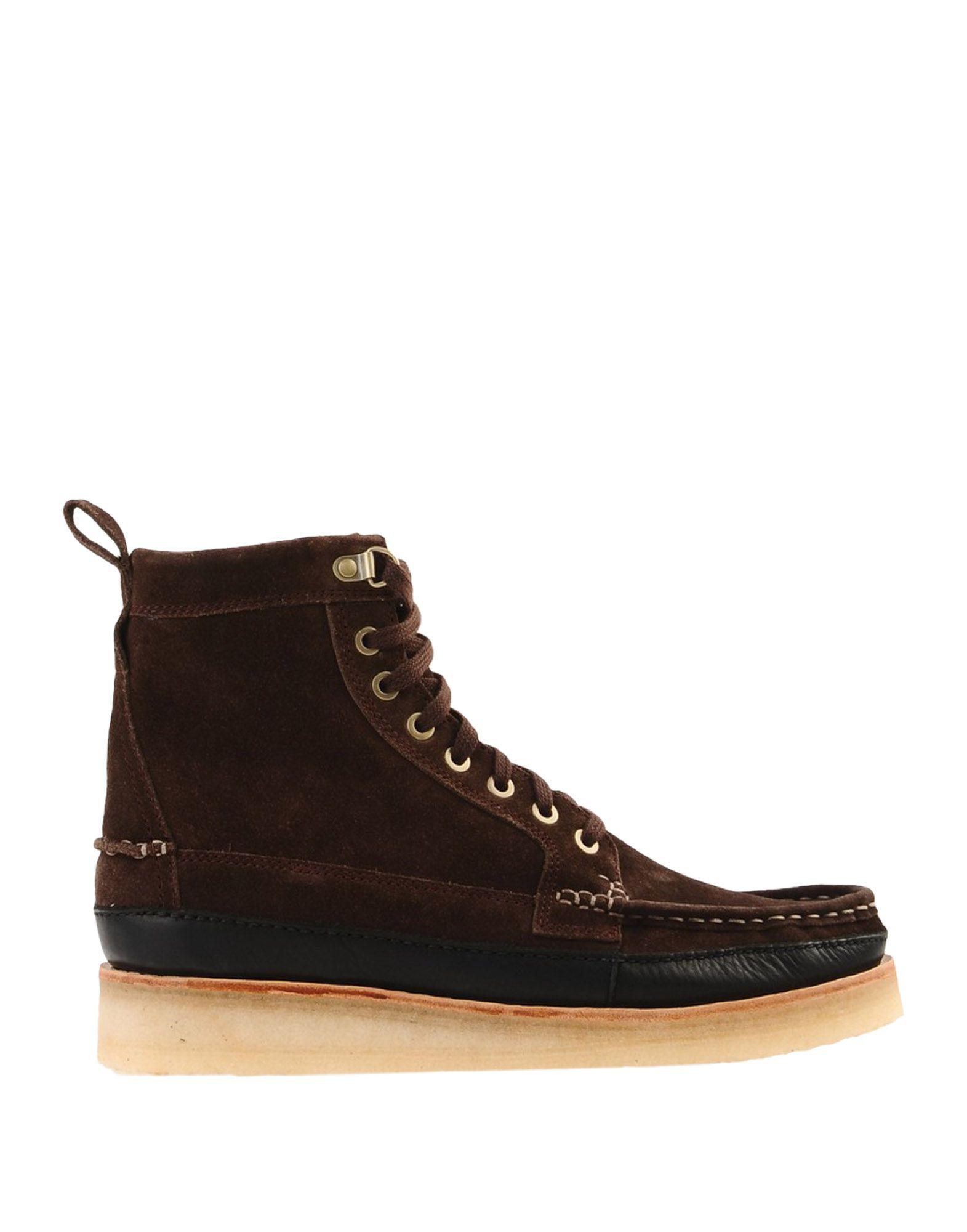 clarks mens brown boots