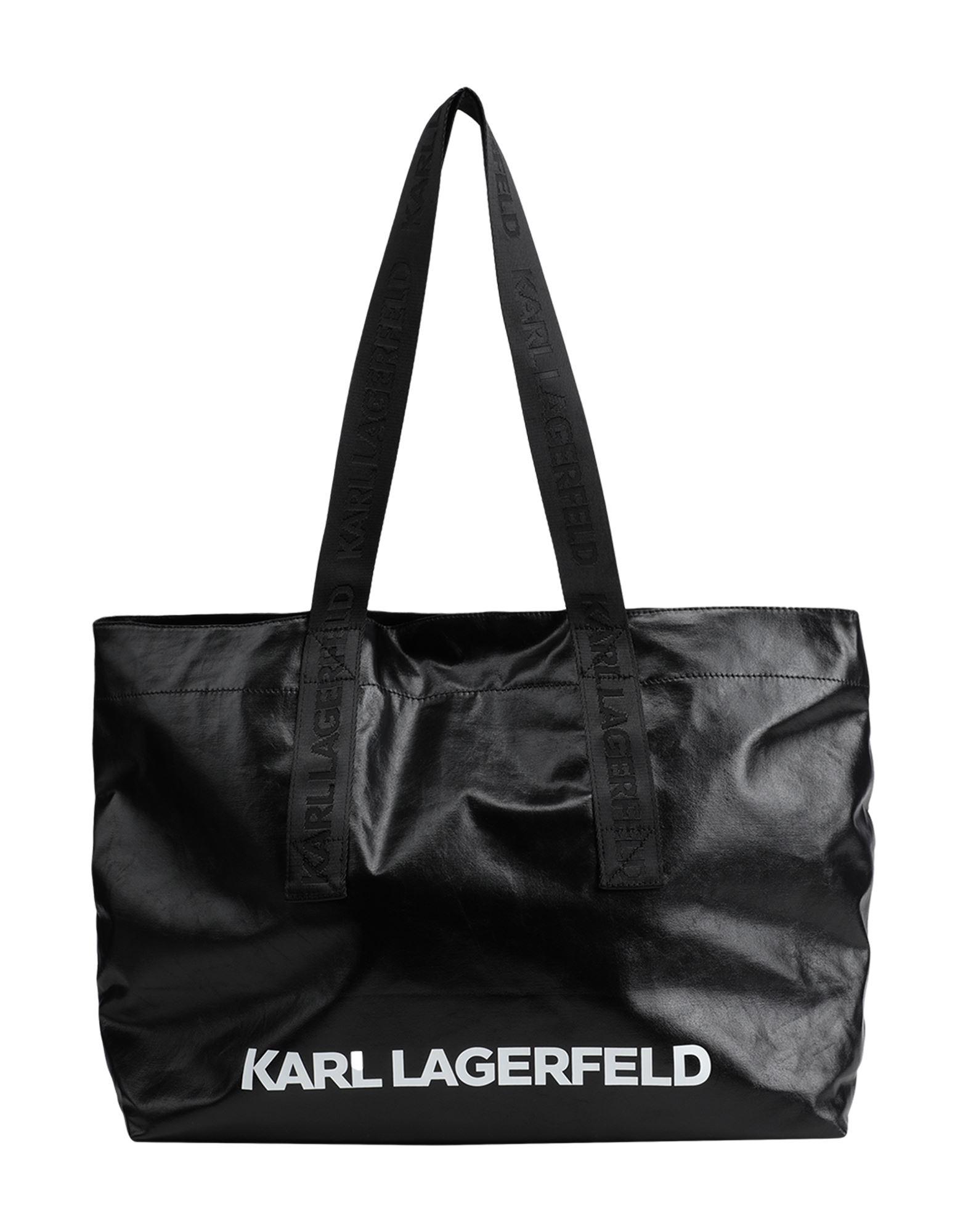 Karl lagerfeld shoulder bag black deals