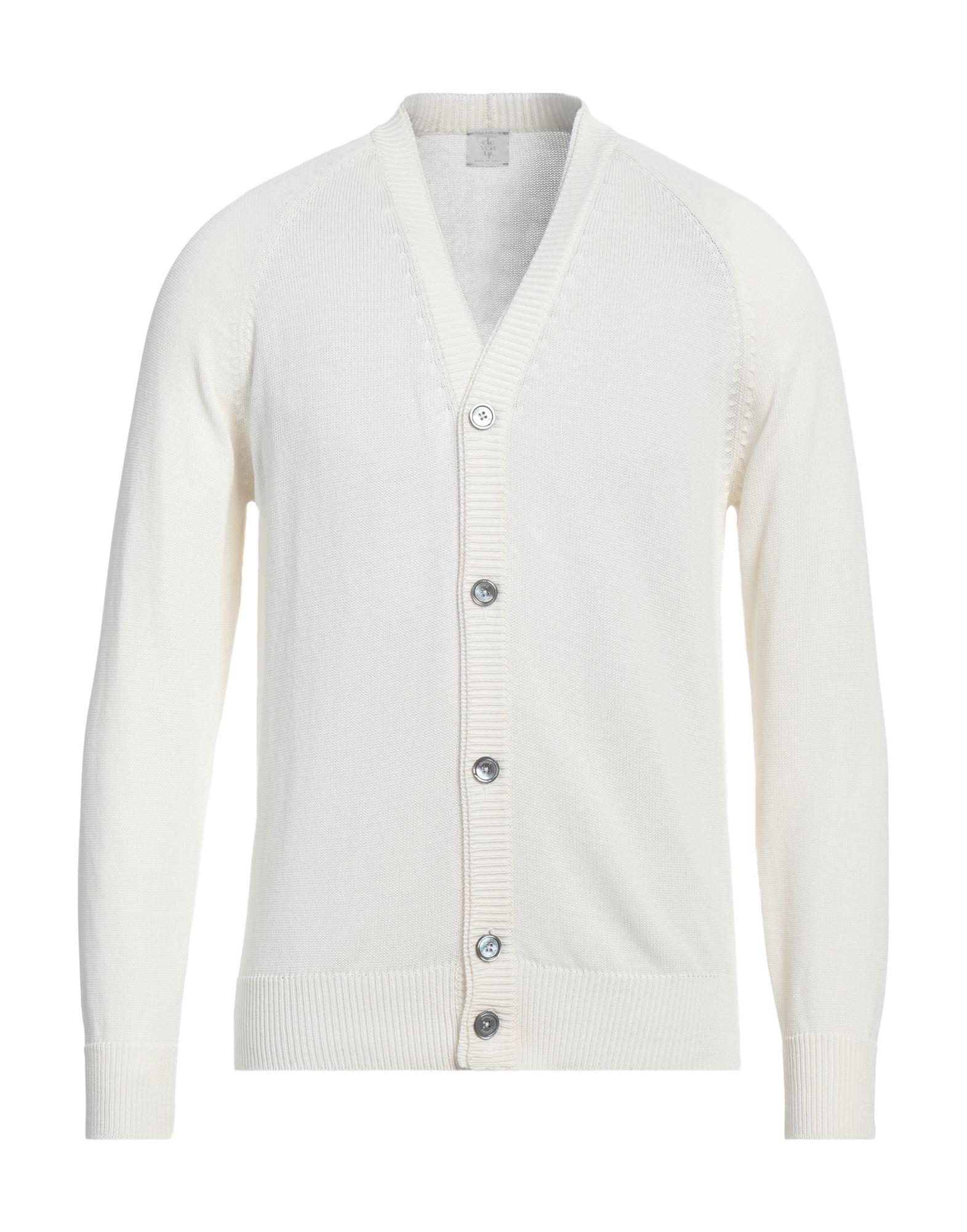 Eleventy Cardigan Cotton in White for Men Lyst UK