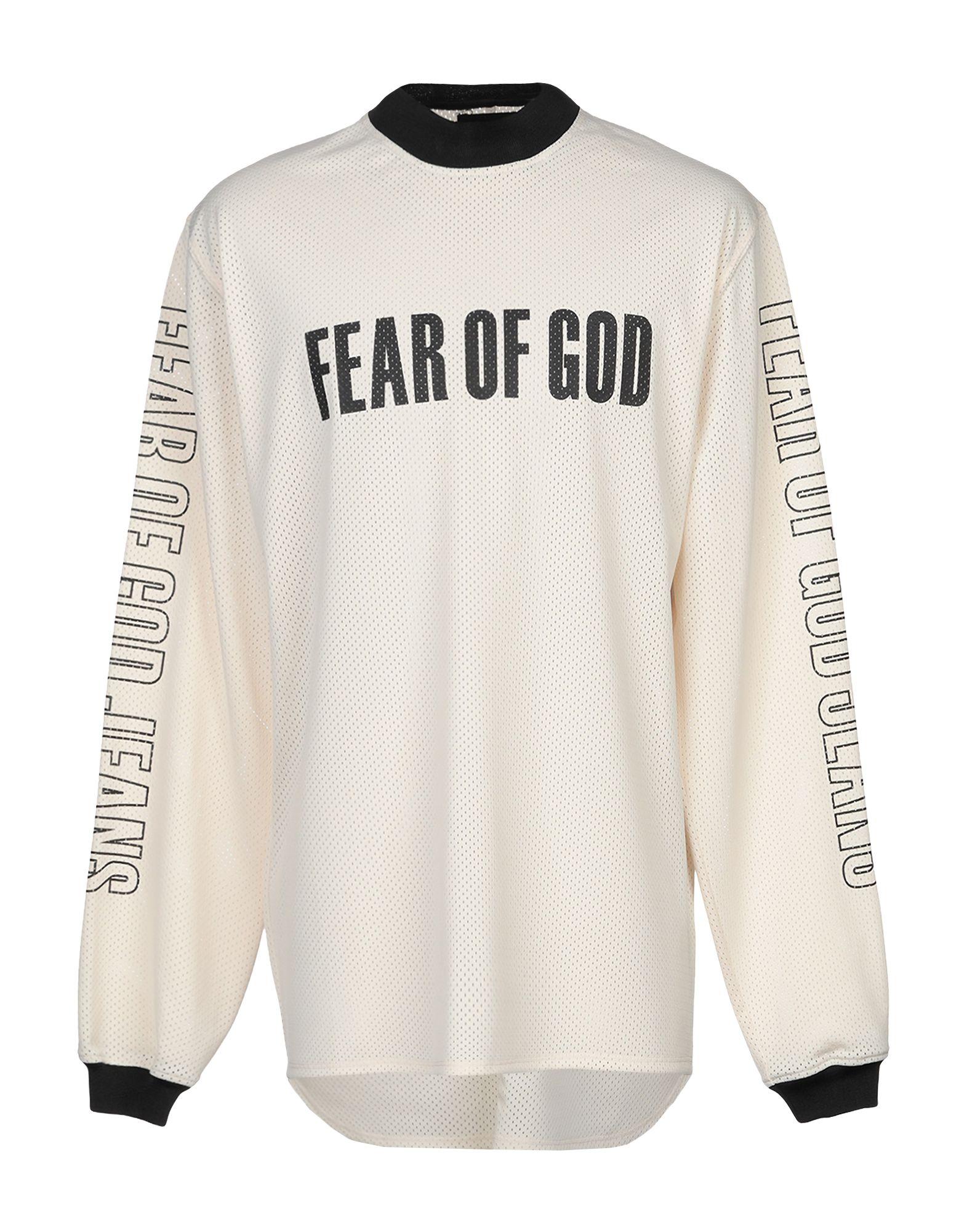 Fear Of God Sweatshirt in White for Men - Lyst