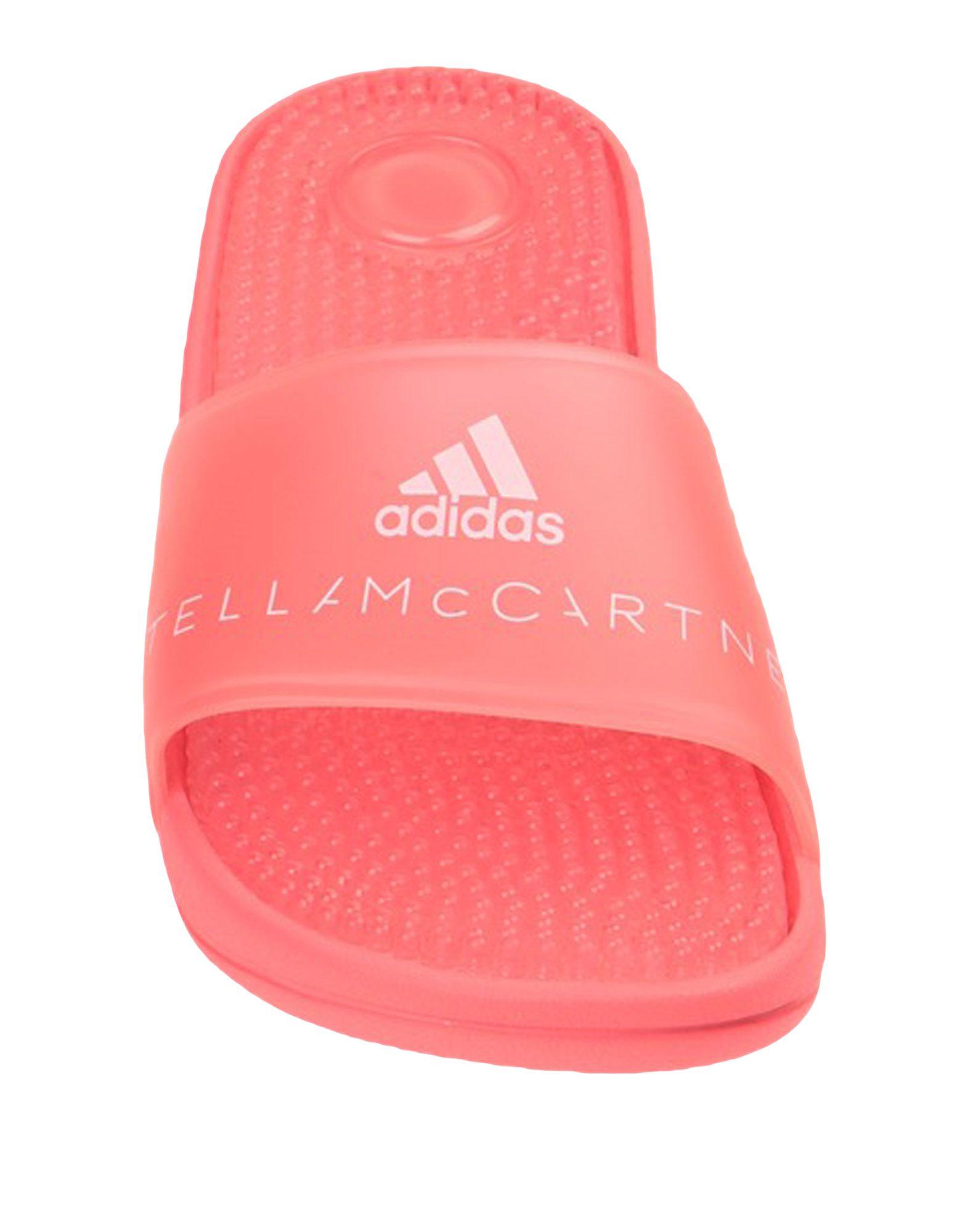 adidas By Stella McCartney Rubber Sandals in Coral (Pink) - Lyst