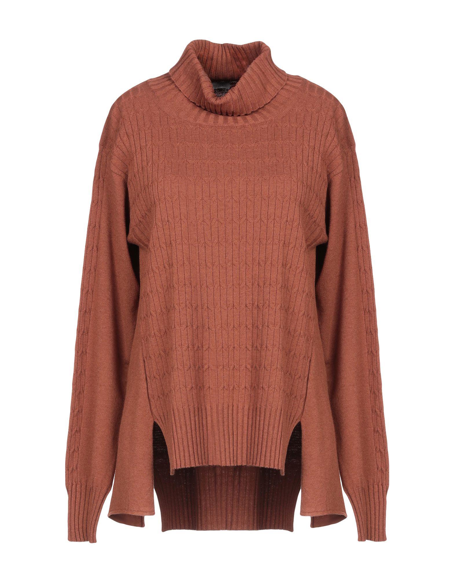 Marella Synthetic Turtleneck in Brown - Lyst