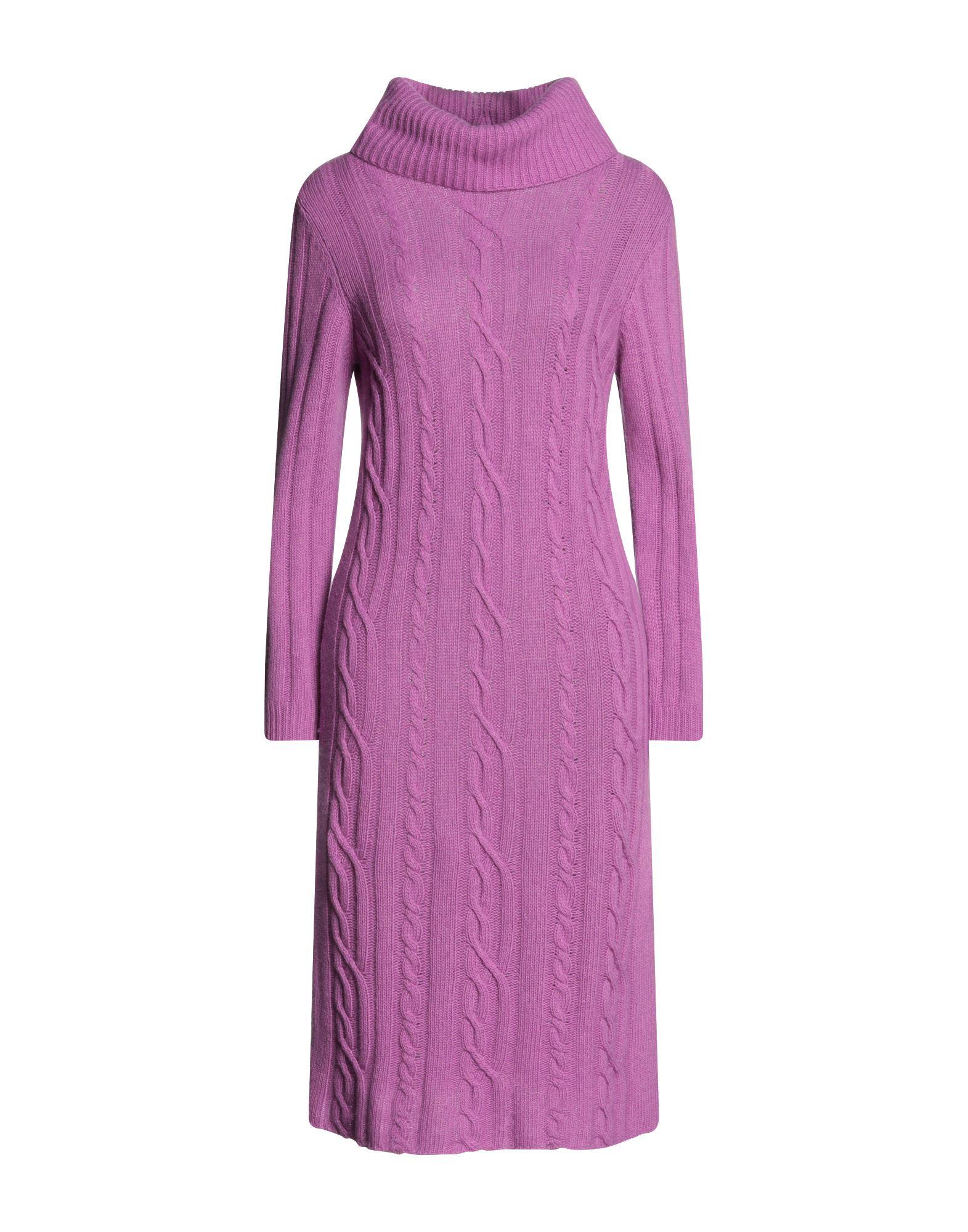 ANDREA ROSATI CASHMERE Turtleneck in Purple Womens Clothing Jumpers and knitwear Turtlenecks N.O.W 