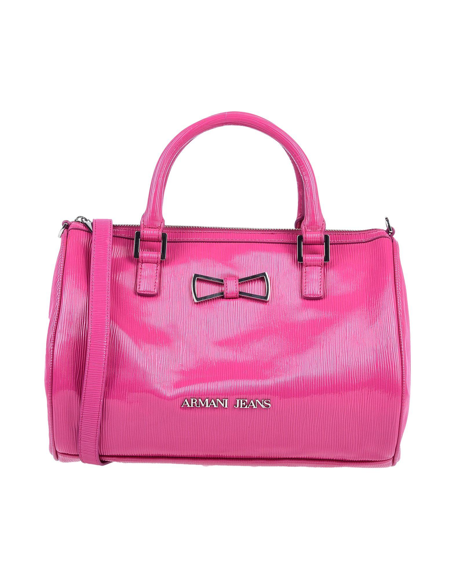 Armani Jeans Handbag in Fuchsia (Pink) Lyst