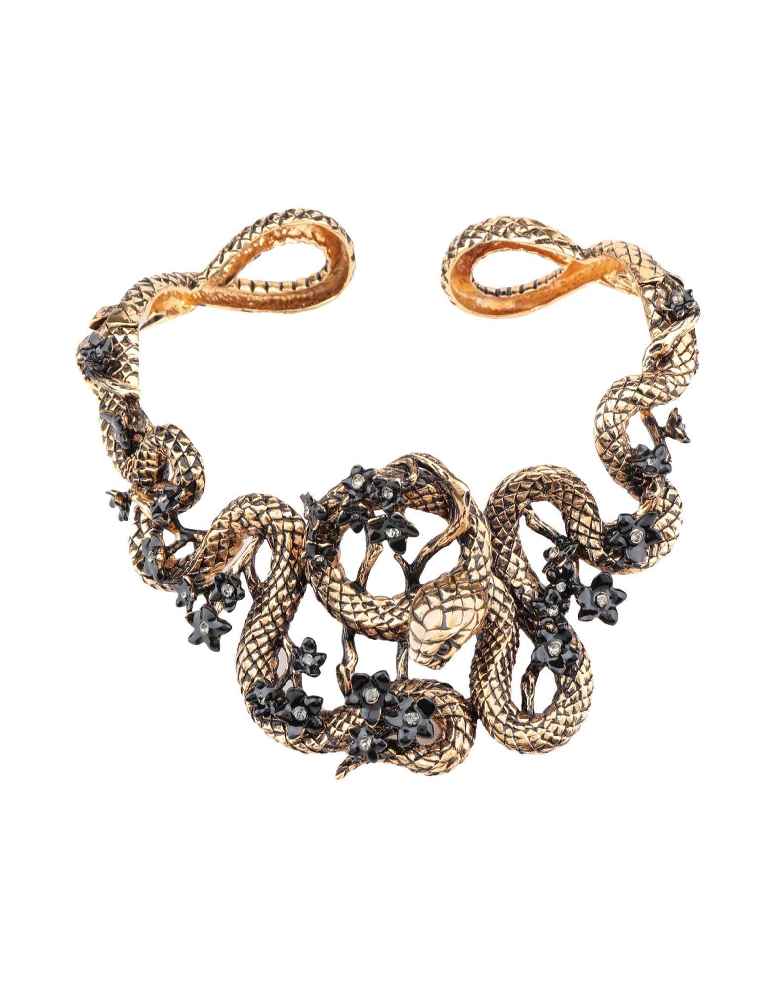 Roberto Cavalli Necklace in Gold (Metallic) - Lyst