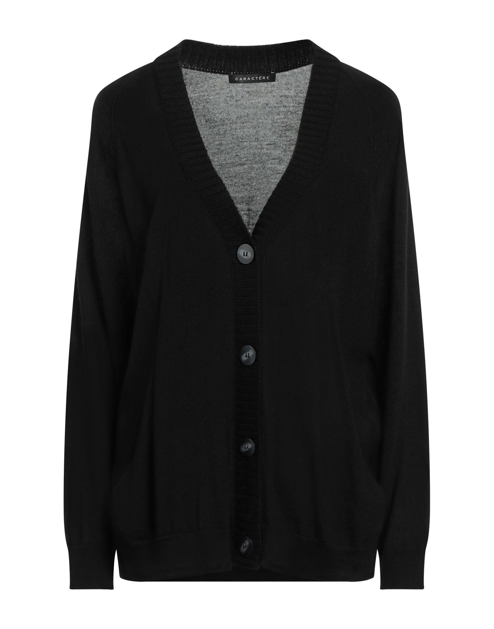 Caractere Cardigan in Black Lyst UK