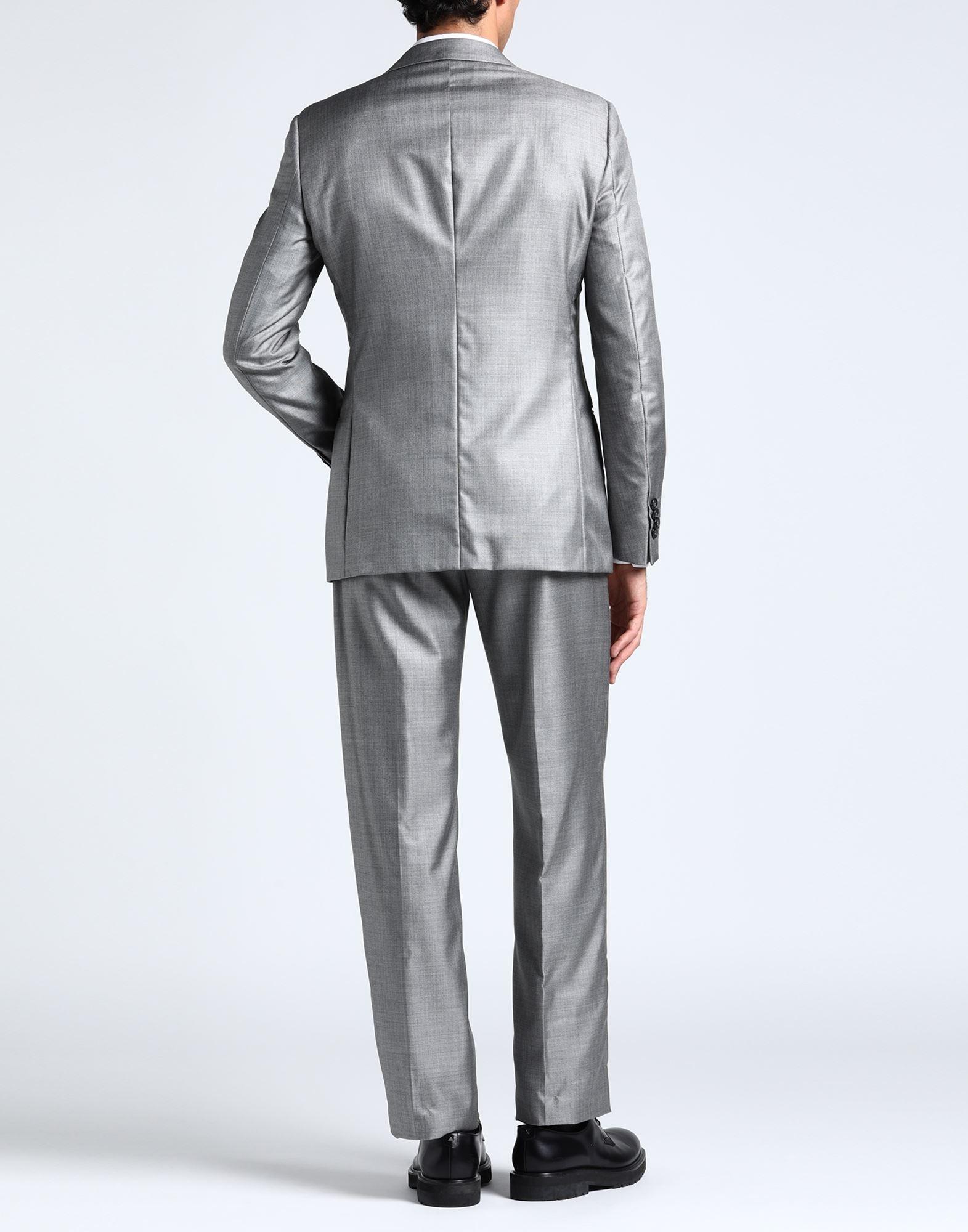 armani light grey suit