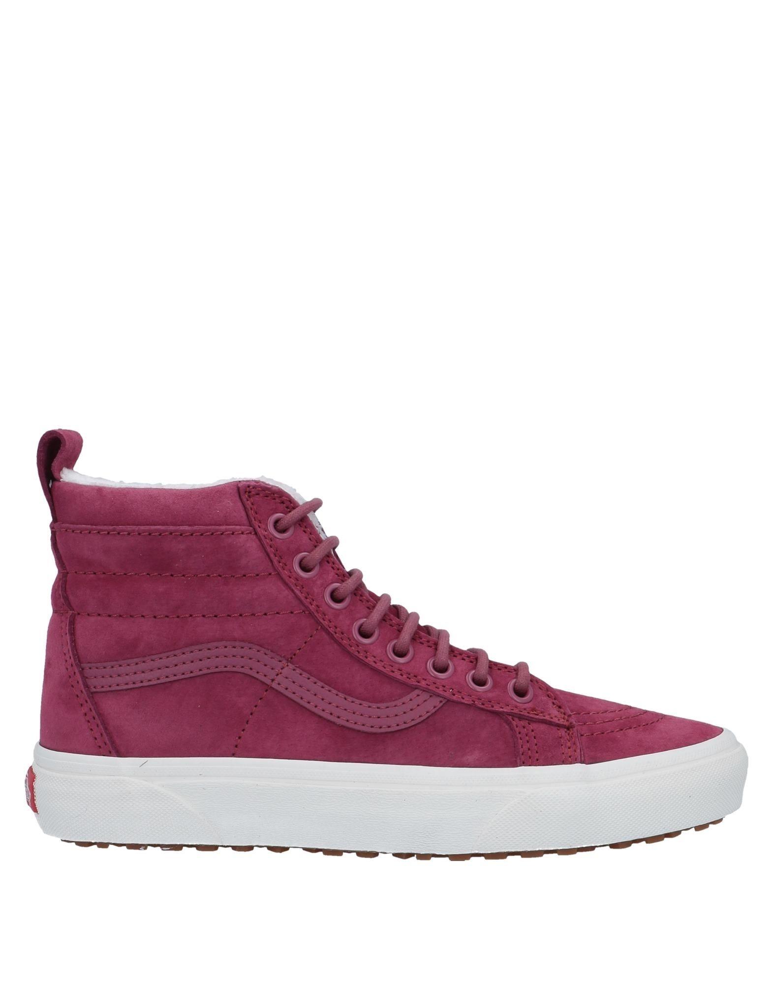 Vans Leather Hightops & Sneakers in (Purple) Lyst