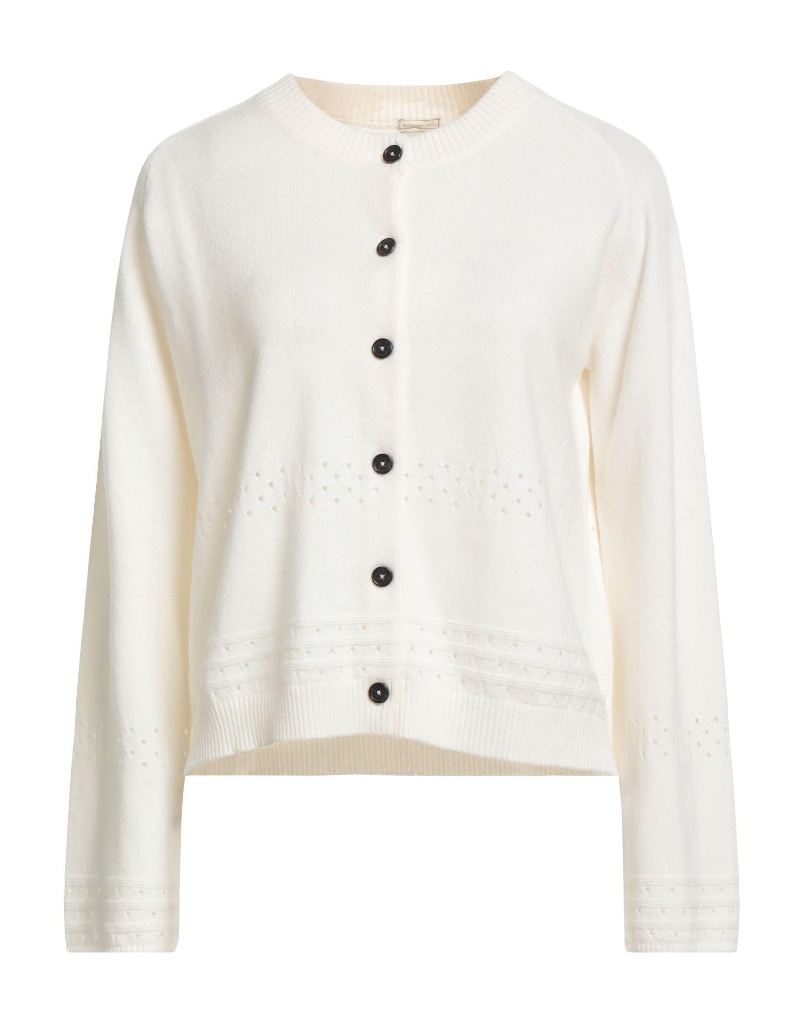 MASSIMO ALBA 売れ筋商品|||マッシモ アルバ カーディガン アウター レディース Cardigans White Massimo Alba Cardigans for Women | Online Sale up to 79% off
