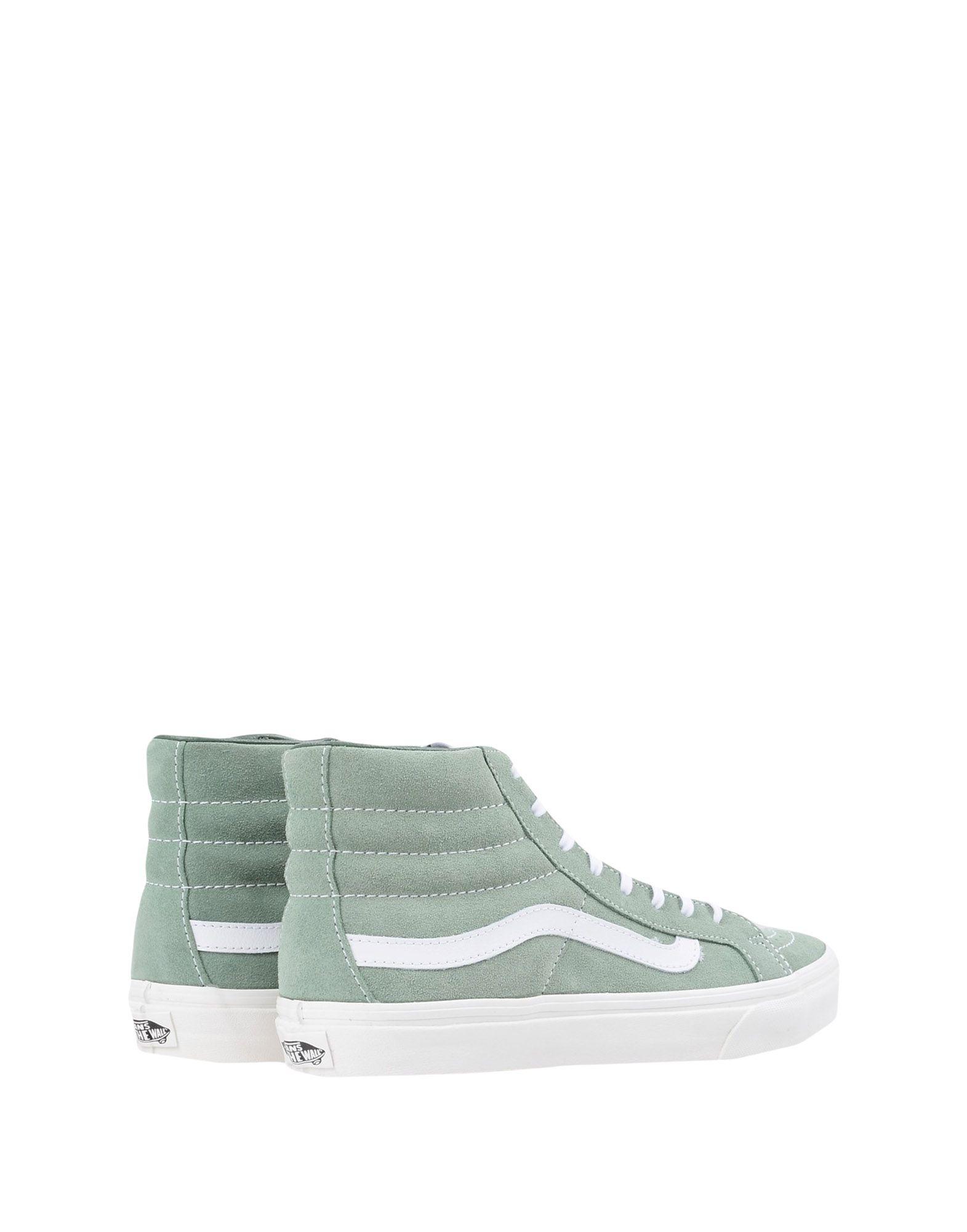 light green high top vans